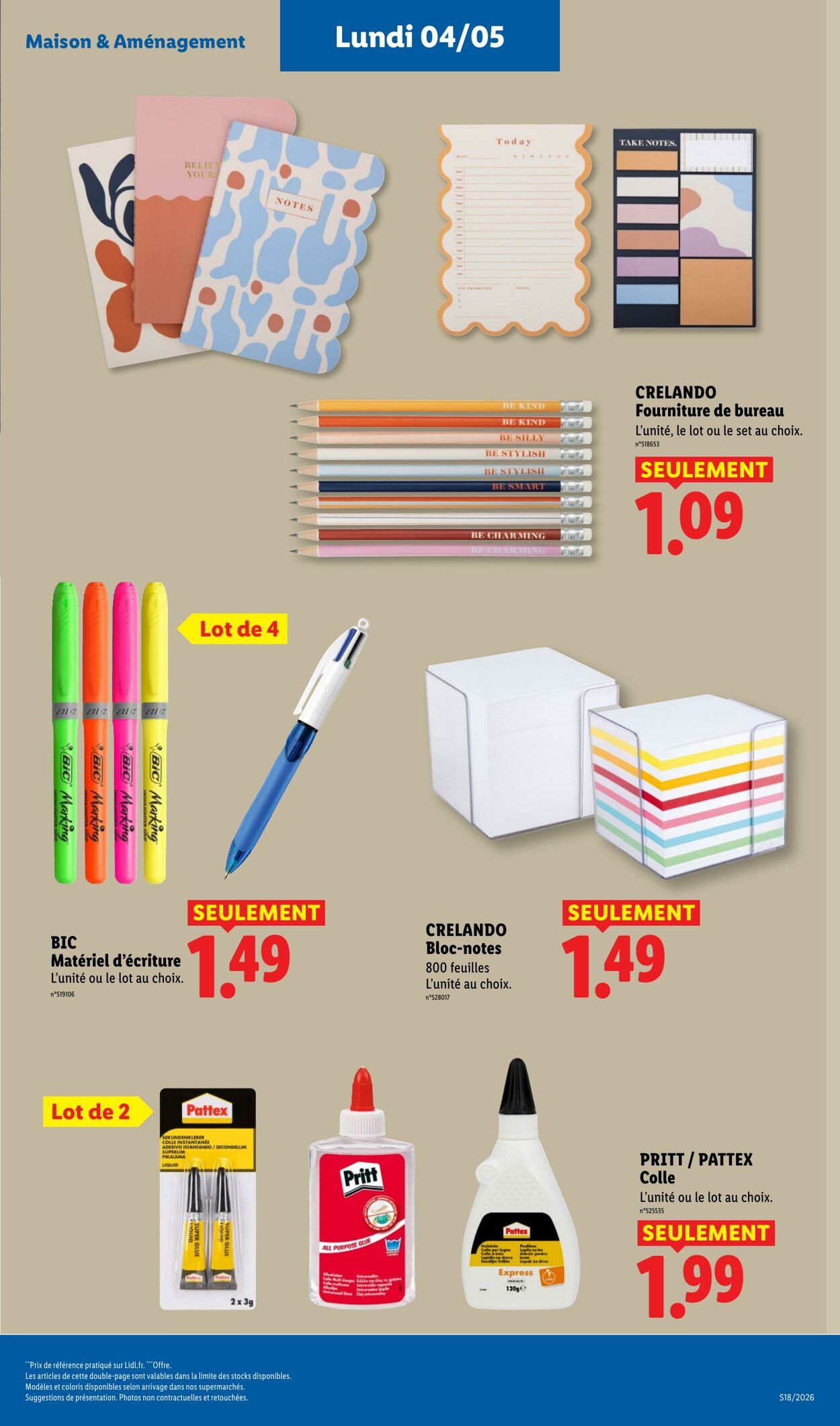 Catalogue Lidl 26.04.2026 - 06.05.2026