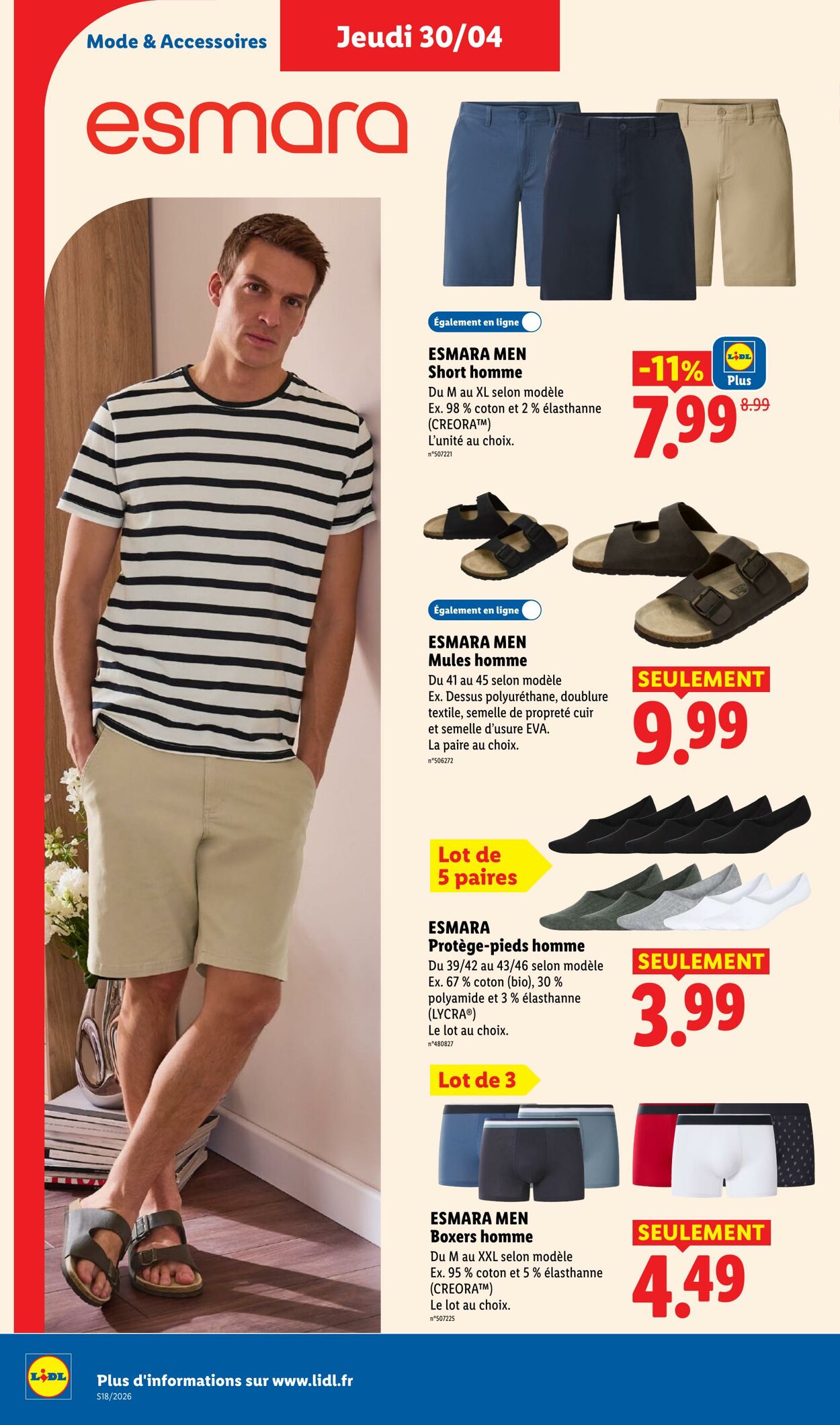 Catalogue Lidl 26.04.2026 - 06.05.2026