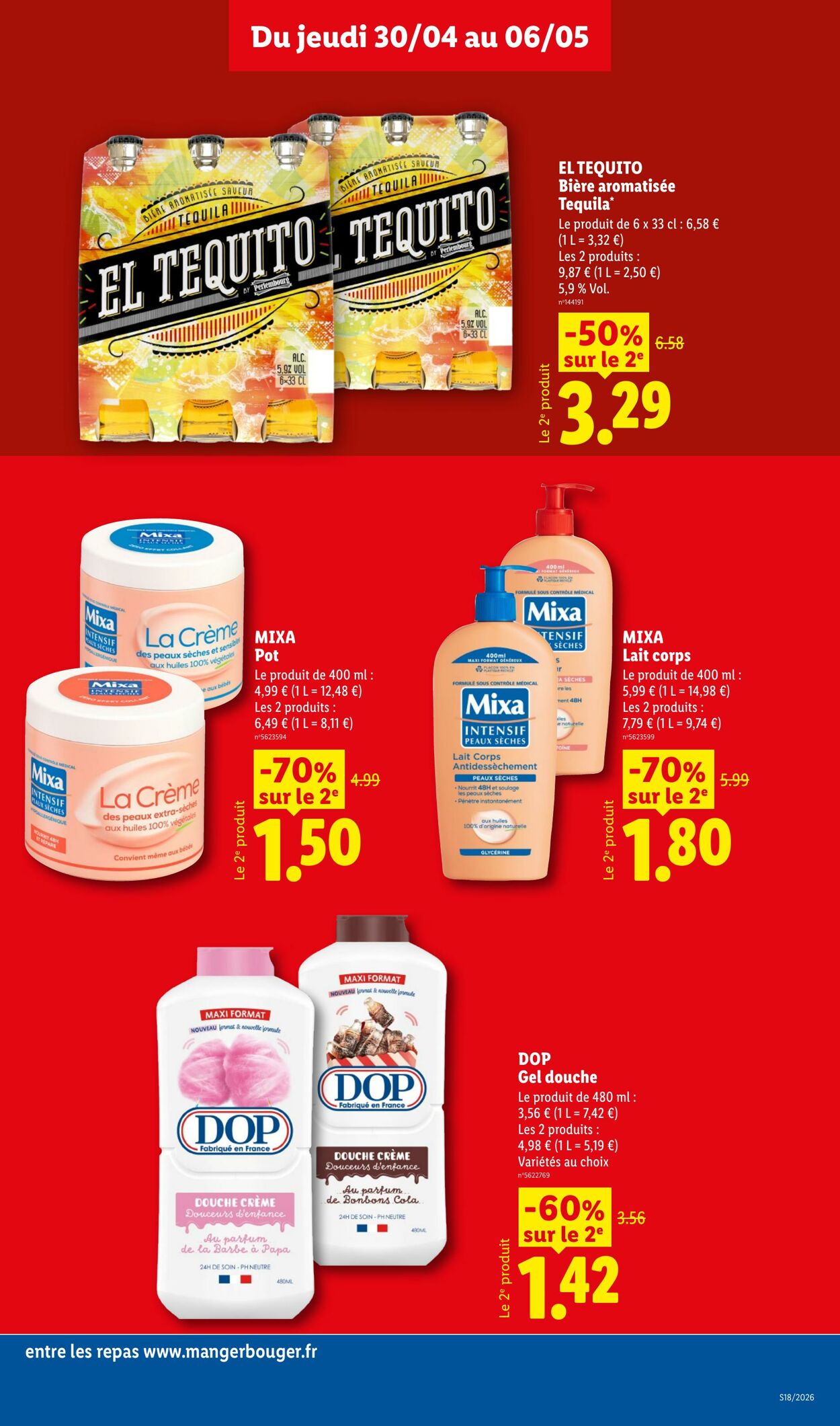Catalogue Lidl 26.04.2026 - 06.05.2026