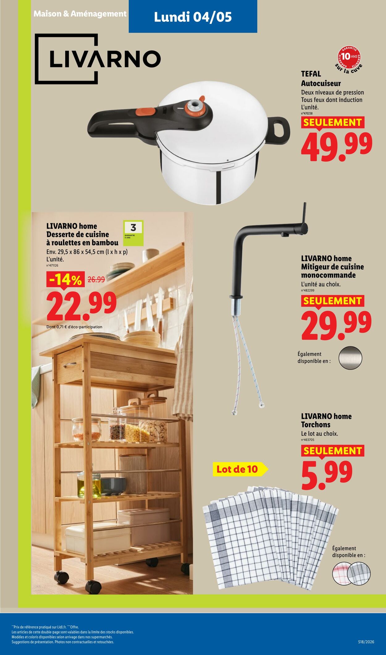 Catalogue Lidl 26.04.2026 - 06.05.2026