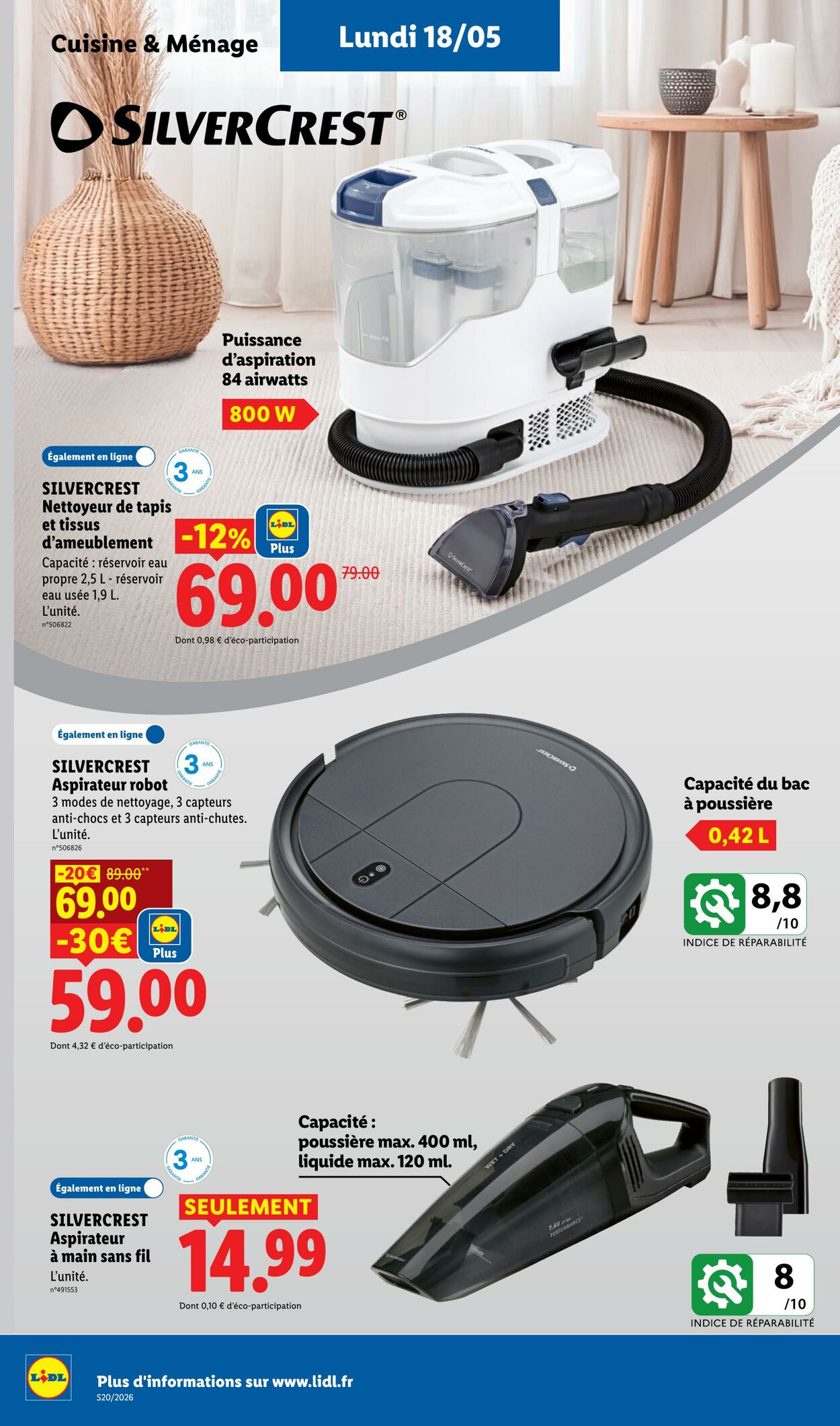 Catalogue Lidl 10.05.2026 - 20.05.2026