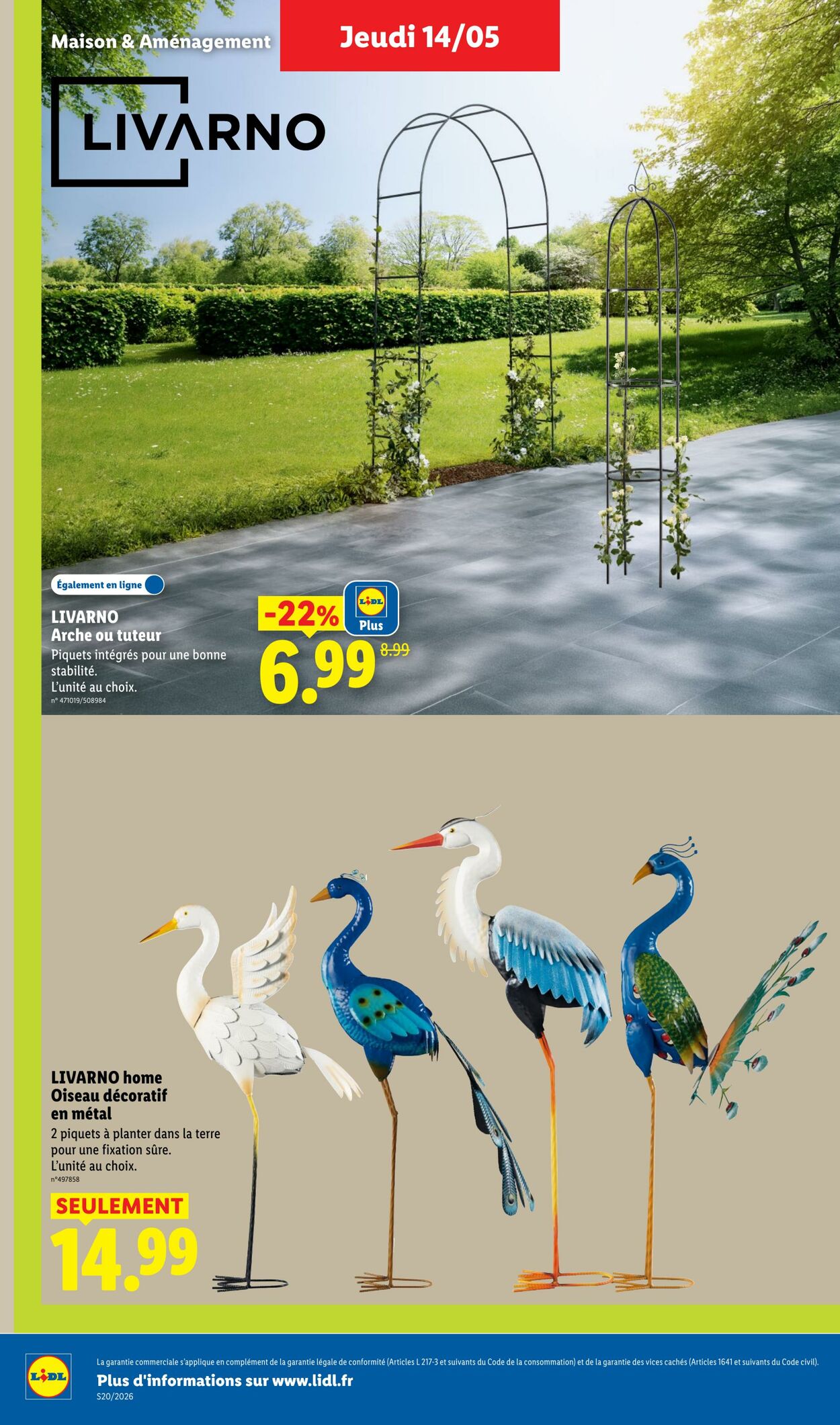 Catalogue Lidl 10.05.2026 - 20.05.2026