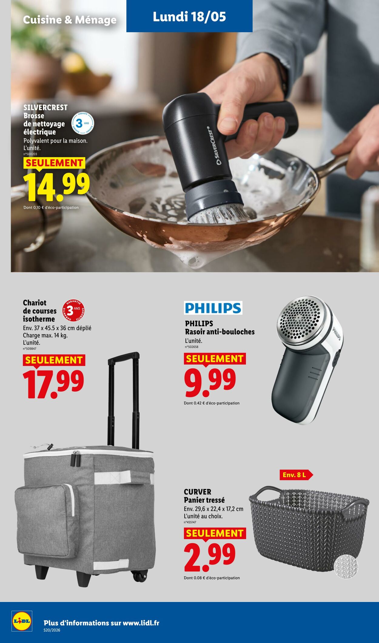 Catalogue Lidl 10.05.2026 - 20.05.2026