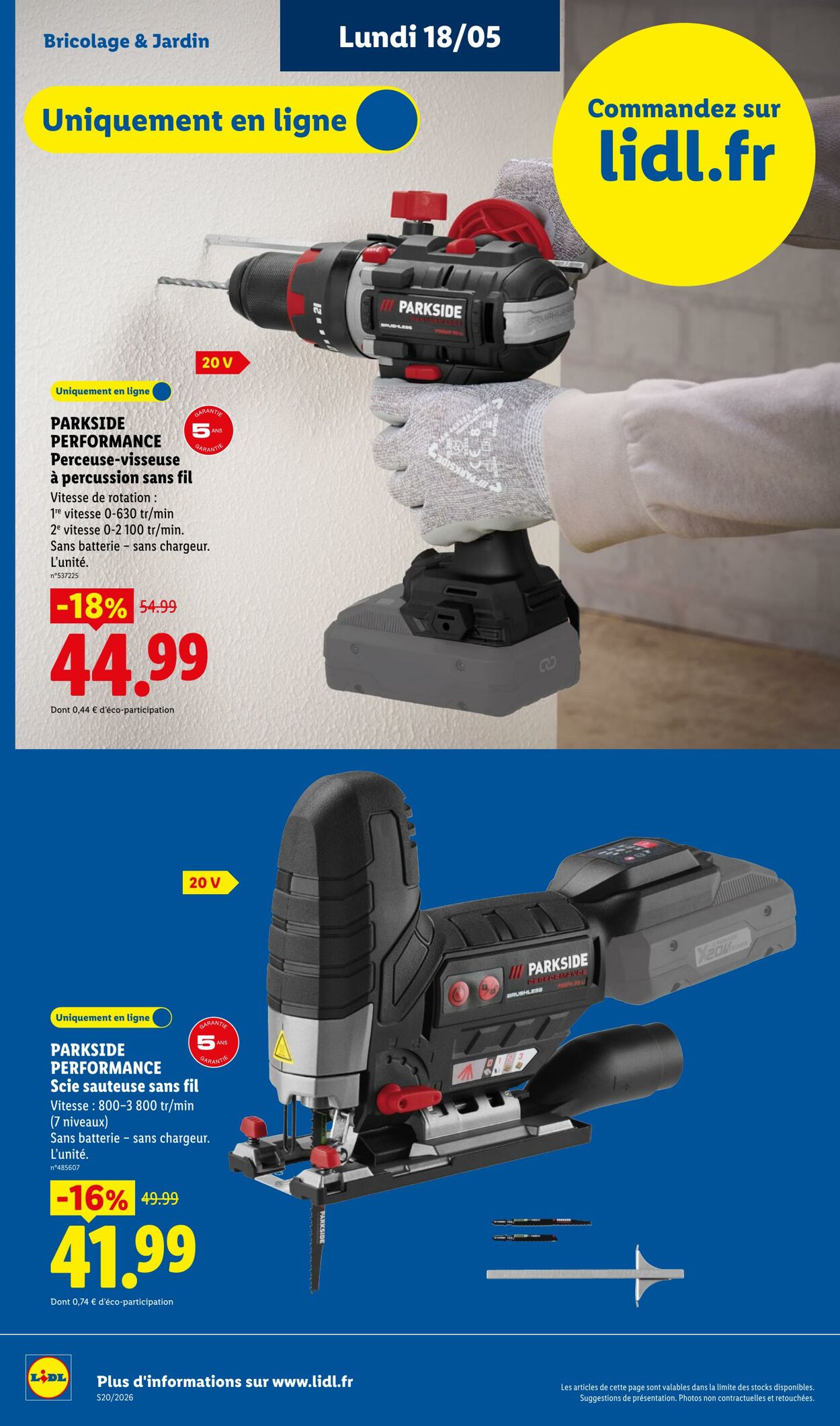 Catalogue Lidl 10.05.2026 - 20.05.2026