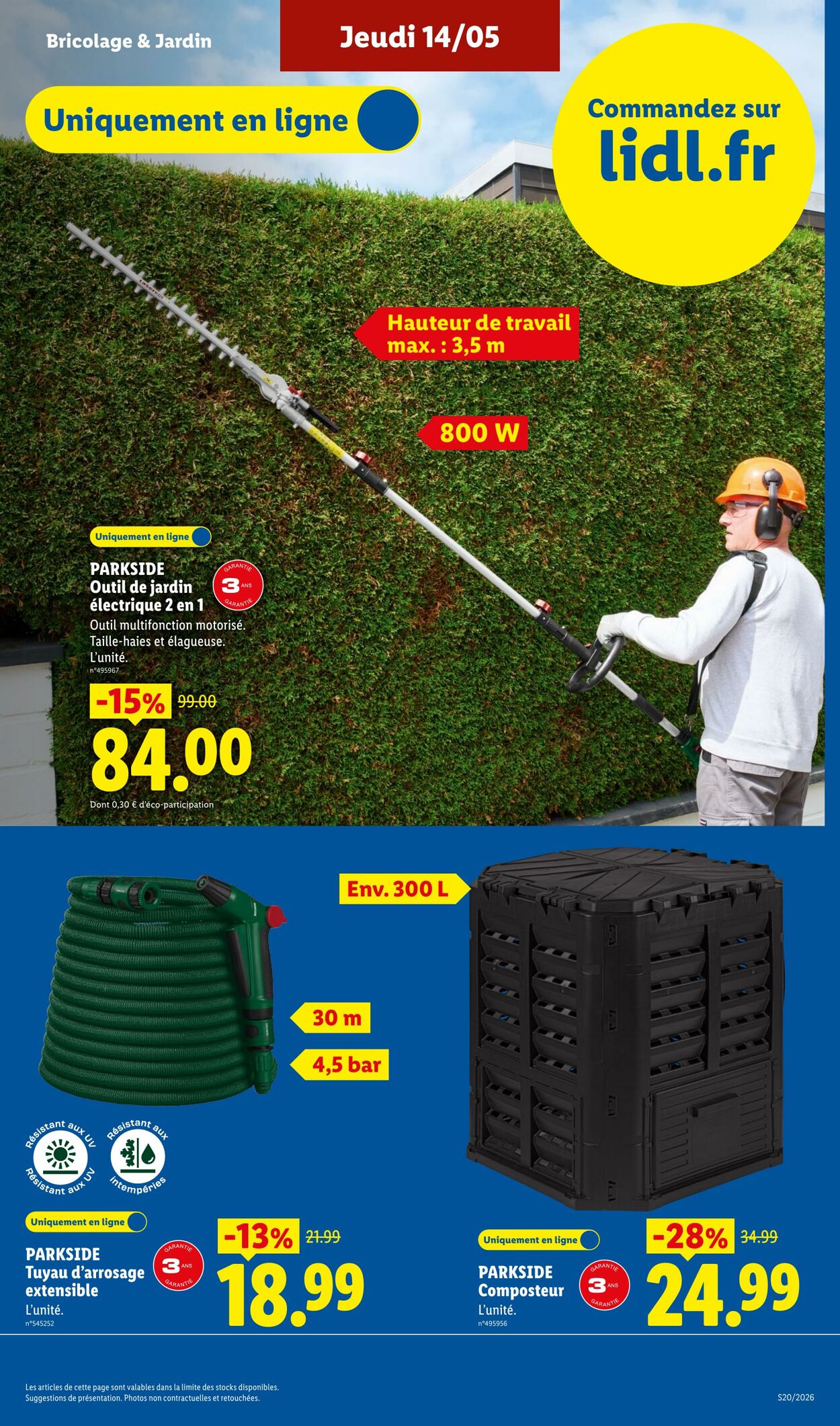 Catalogue Lidl 10.05.2026 - 20.05.2026
