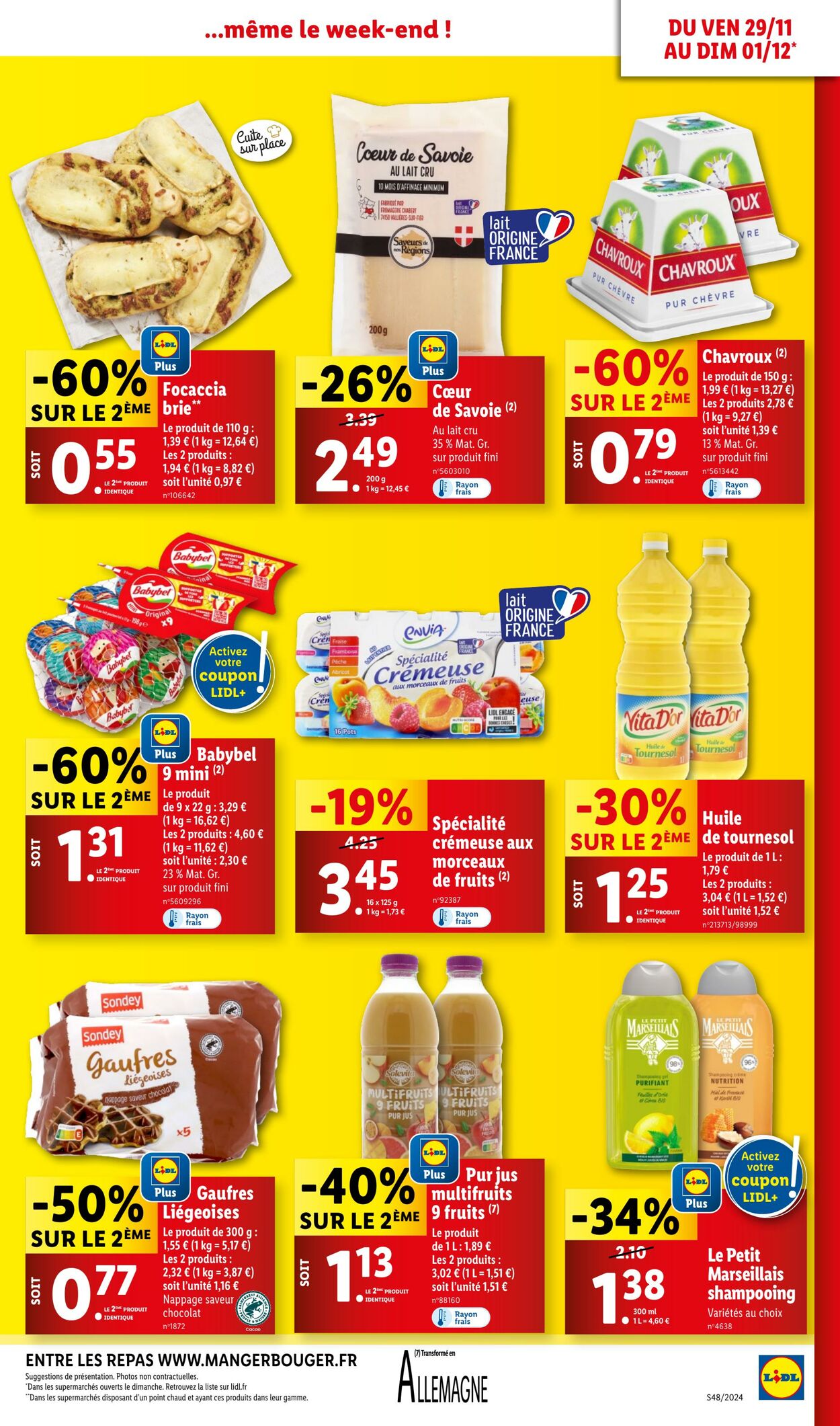 Catalogue Lidl 27.11.2024 - 03.12.2024