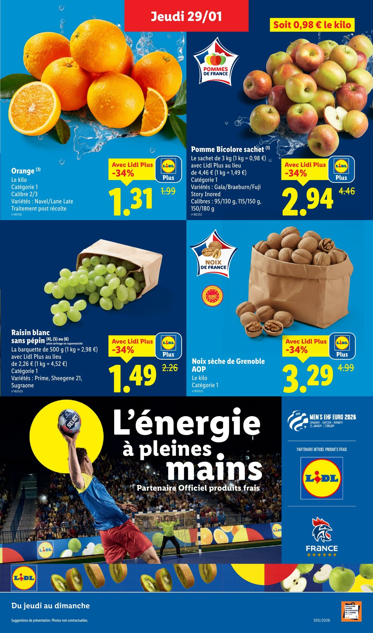 Catalogue Lidl 25.01.2026 - 04.02.2026