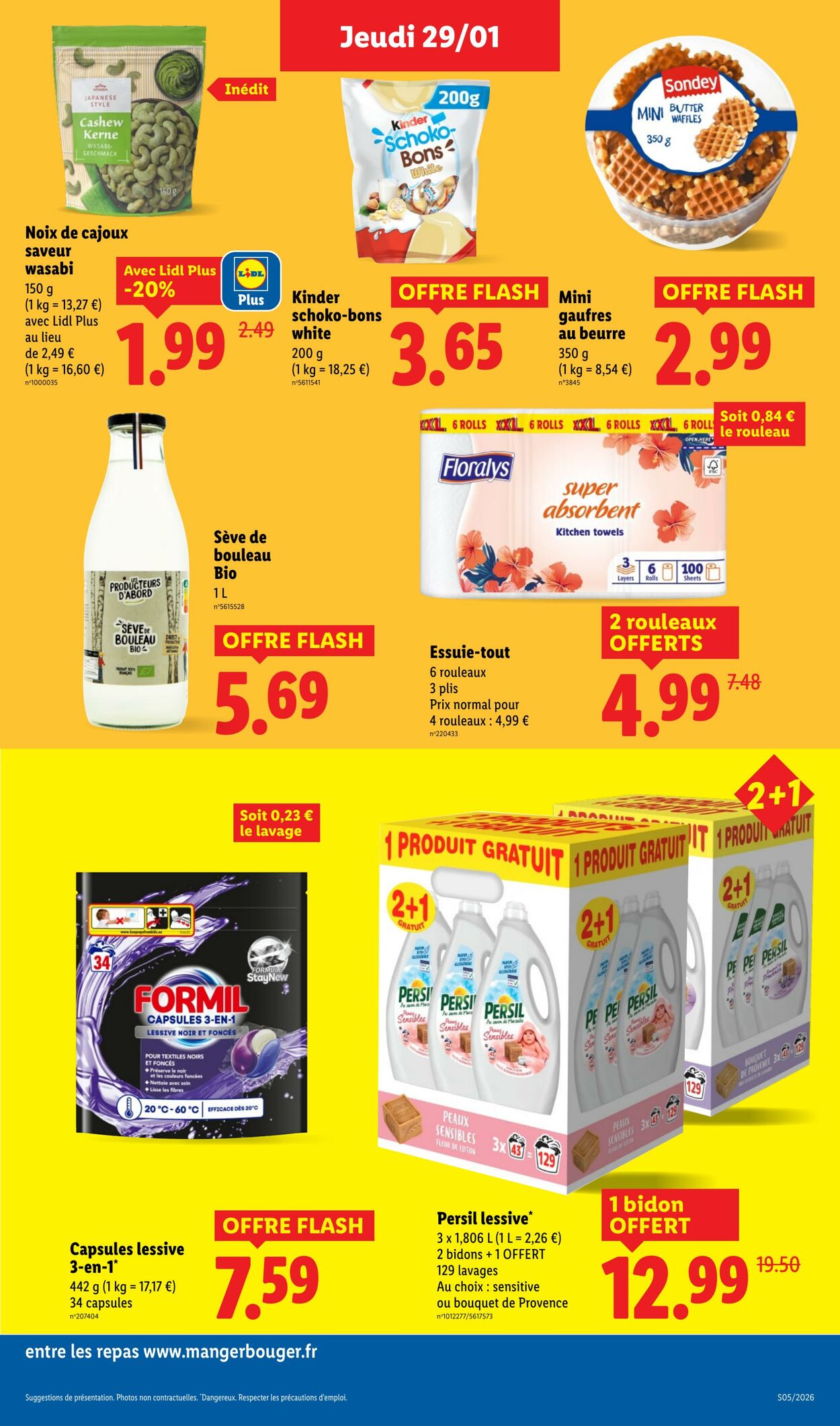 Catalogue Lidl 25.01.2026 - 04.02.2026