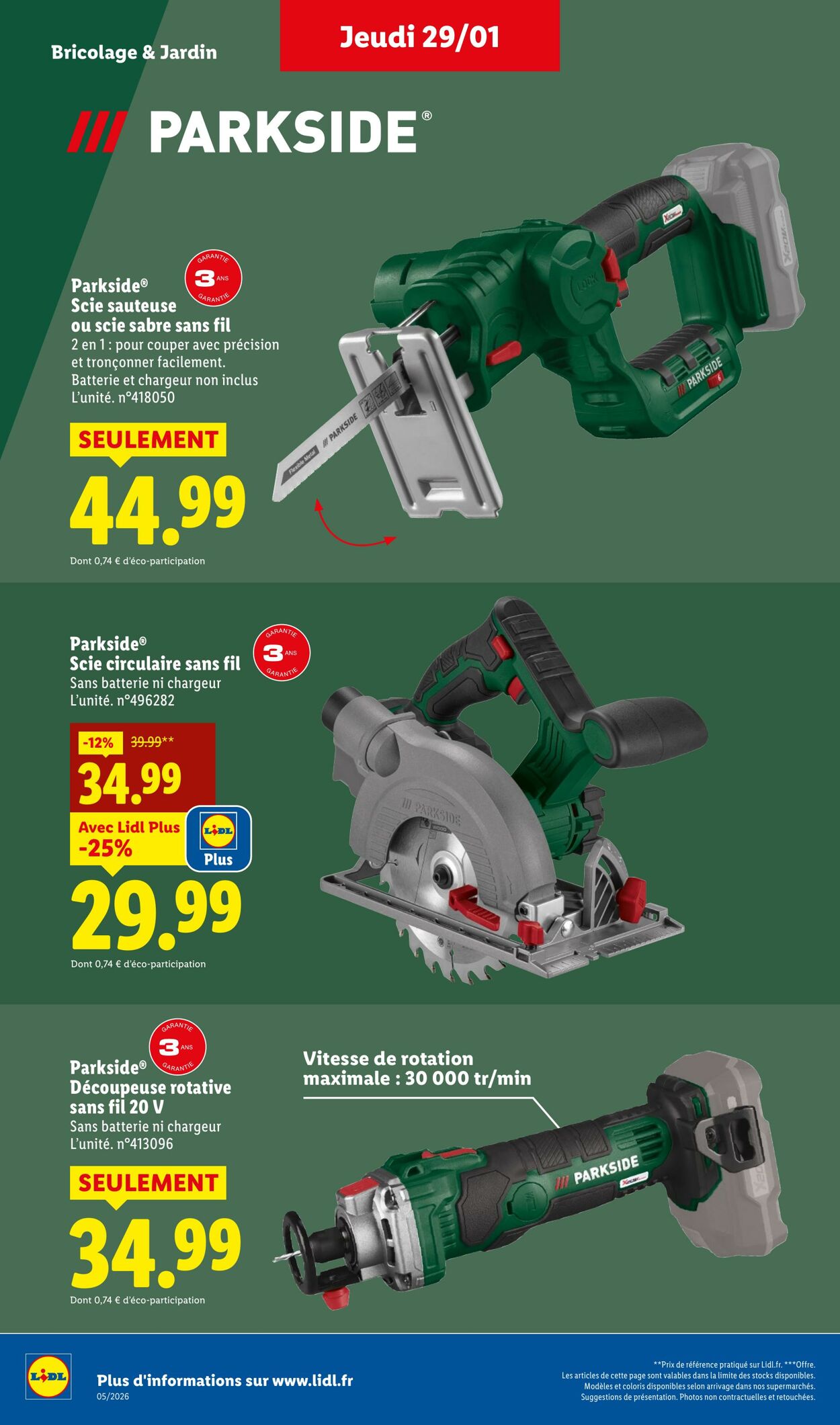Catalogue Lidl 25.01.2026 - 04.02.2026