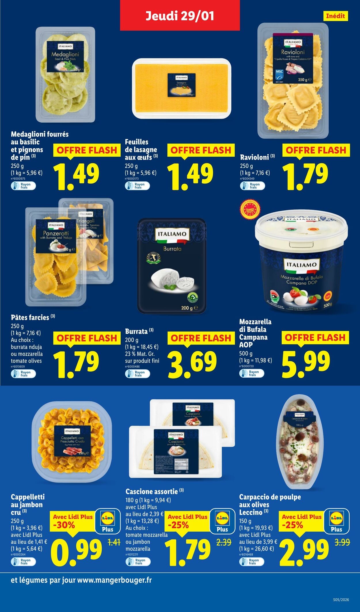 Catalogue Lidl 25.01.2026 - 04.02.2026
