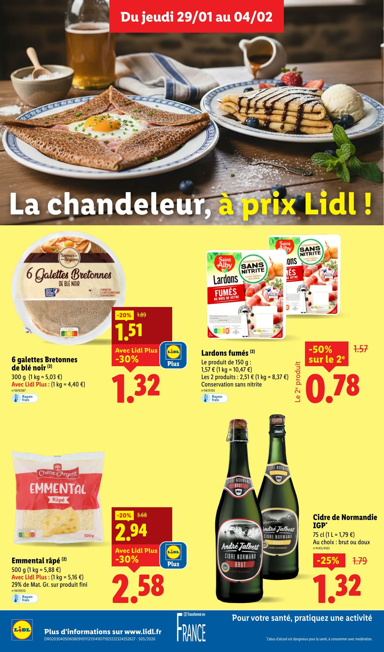 Catalogue Lidl 25.01.2026 - 04.02.2026
