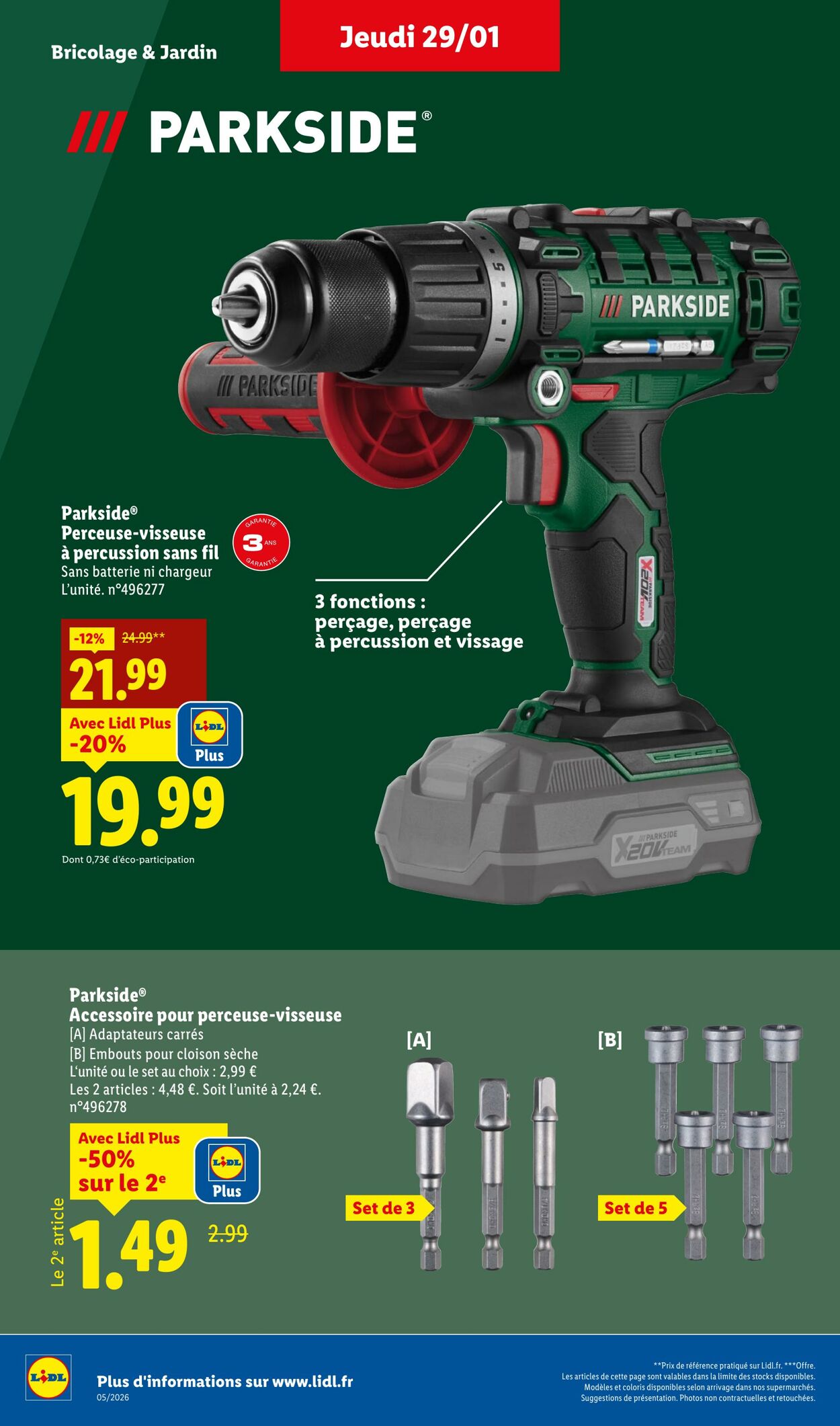 Catalogue Lidl 25.01.2026 - 04.02.2026