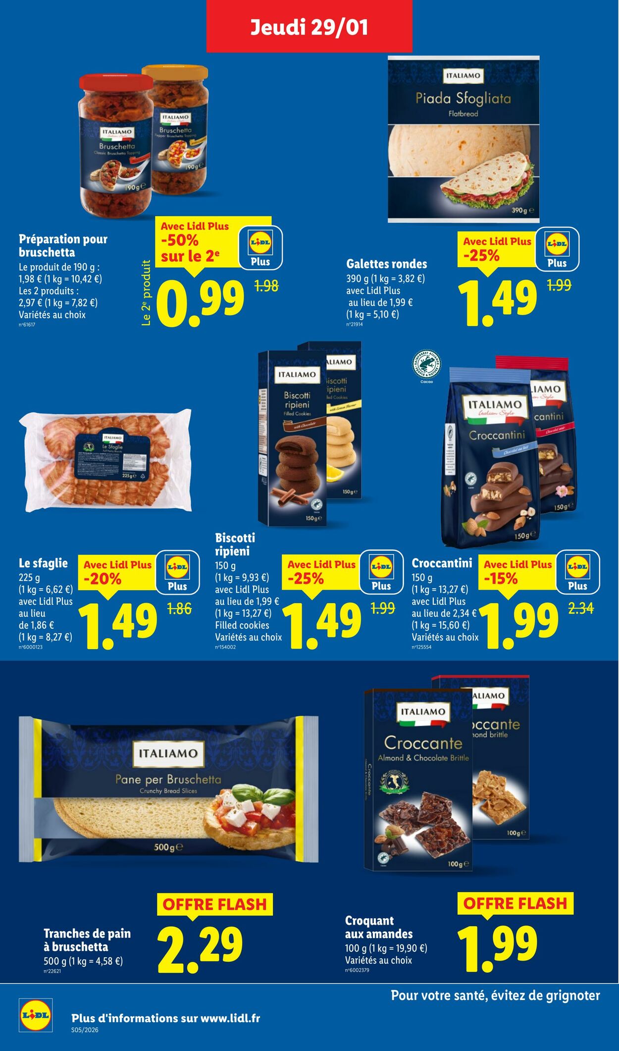 Catalogue Lidl 25.01.2026 - 04.02.2026