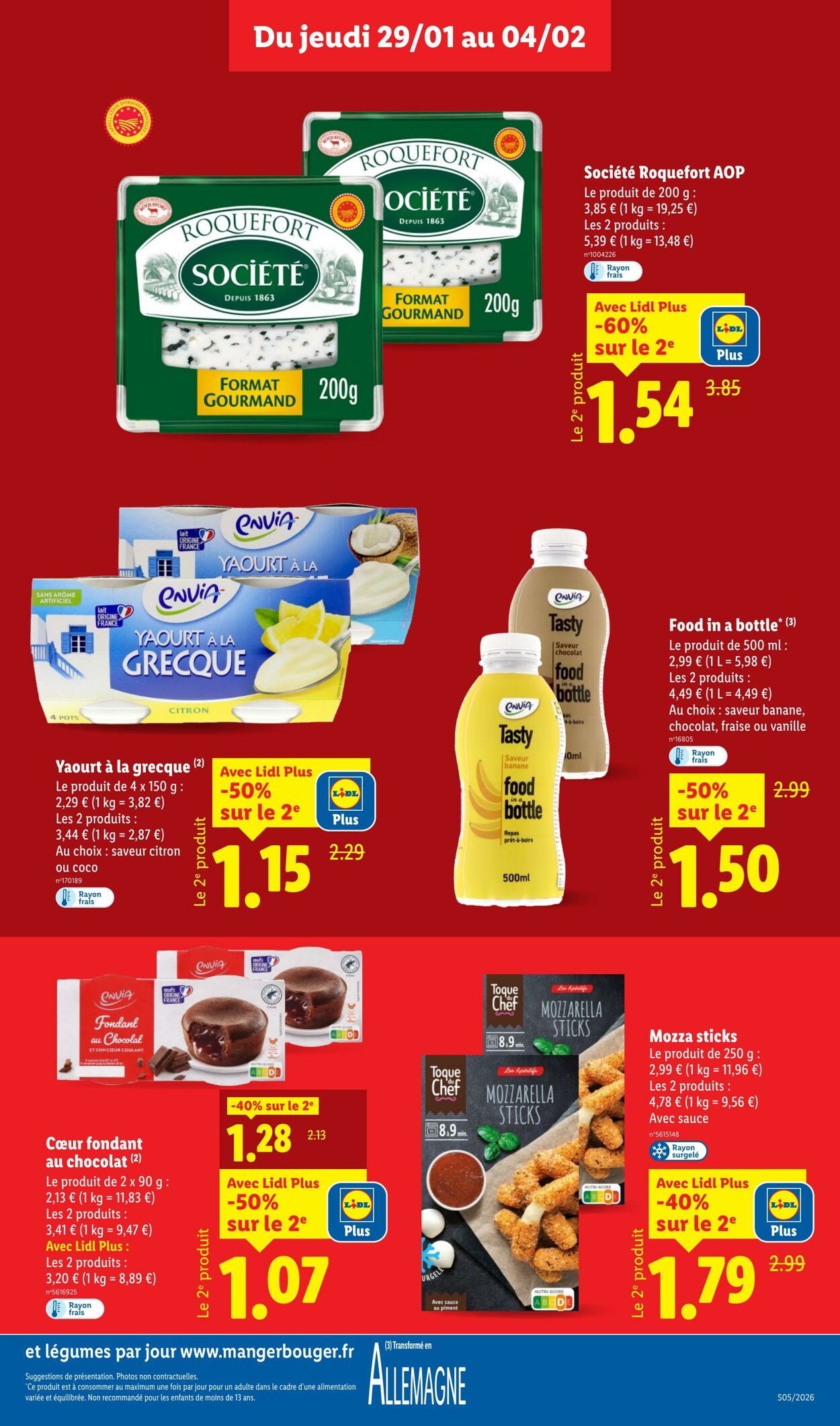 Catalogue Lidl 25.01.2026 - 04.02.2026