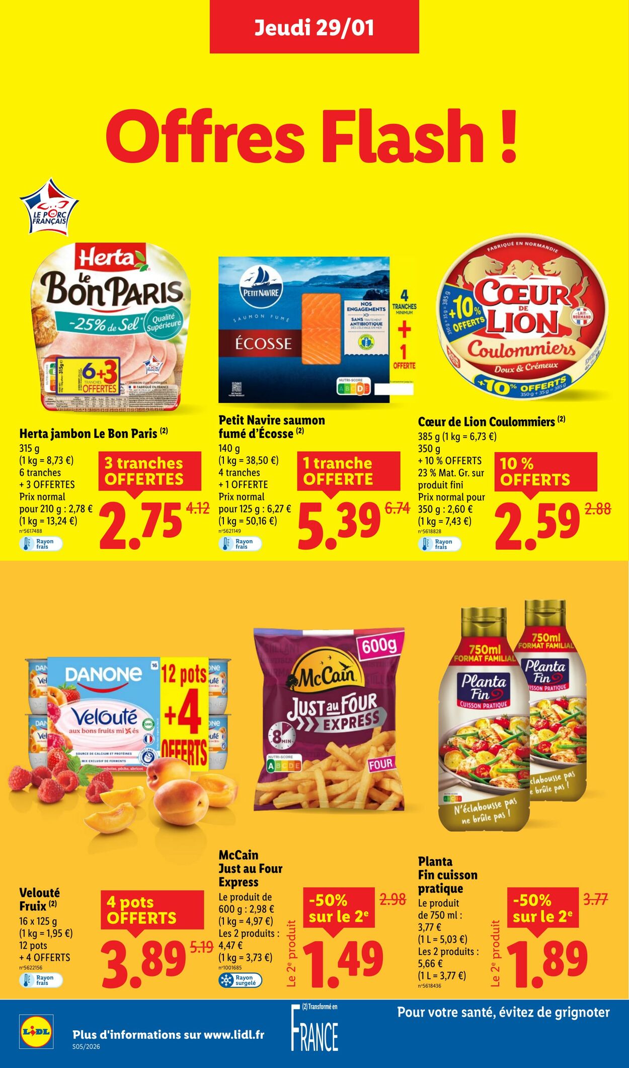 Catalogue Lidl 25.01.2026 - 04.02.2026