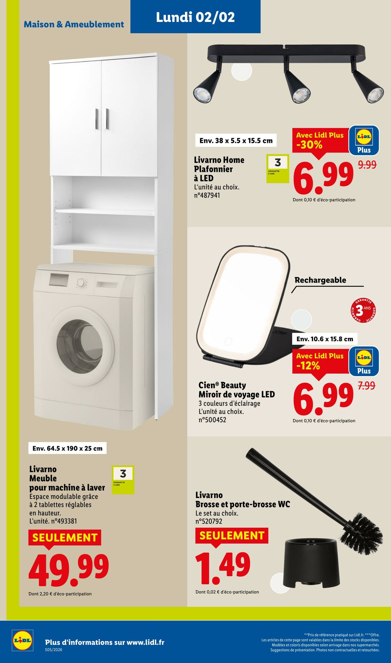 Catalogue Lidl 25.01.2026 - 04.02.2026