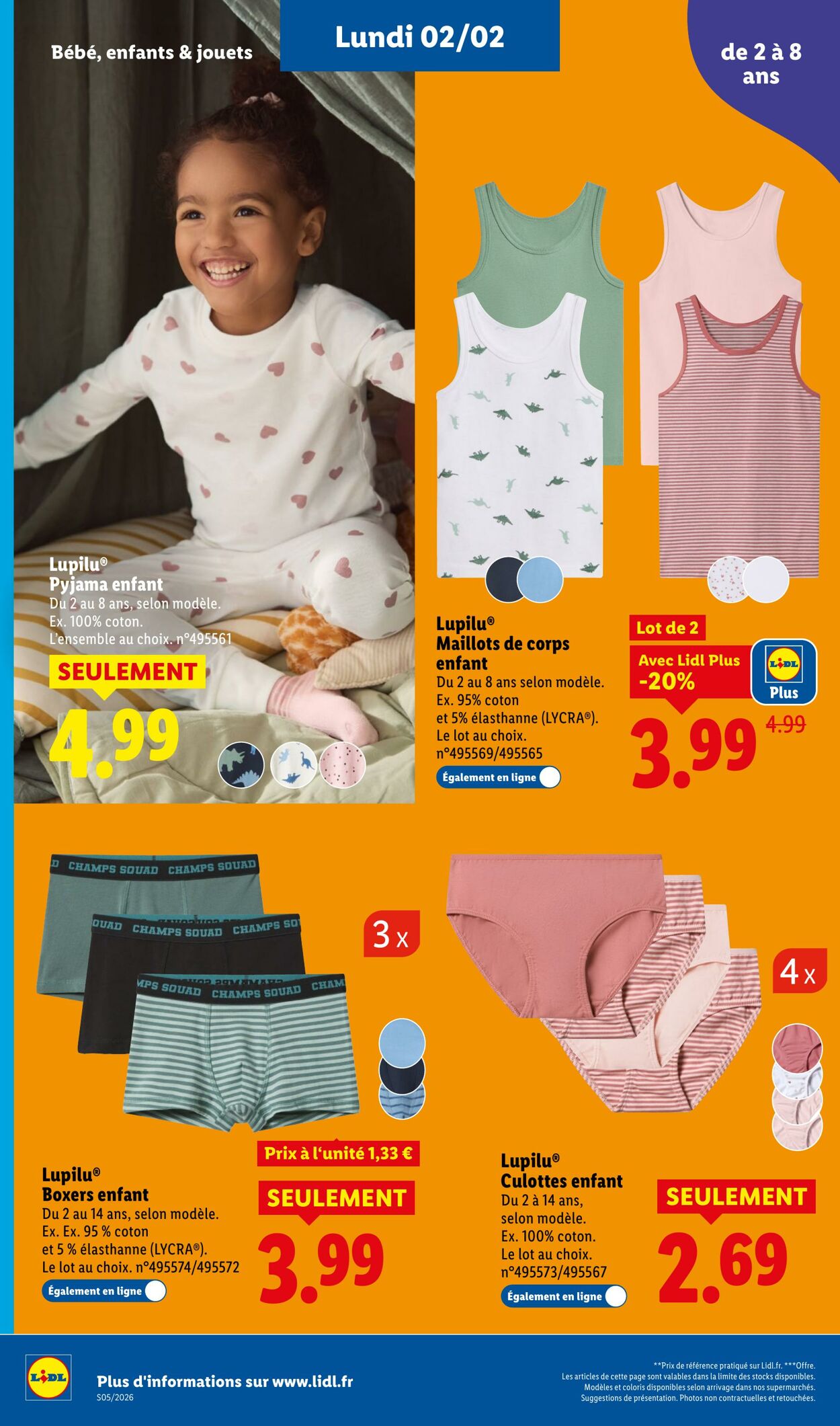 Catalogue Lidl 25.01.2026 - 04.02.2026