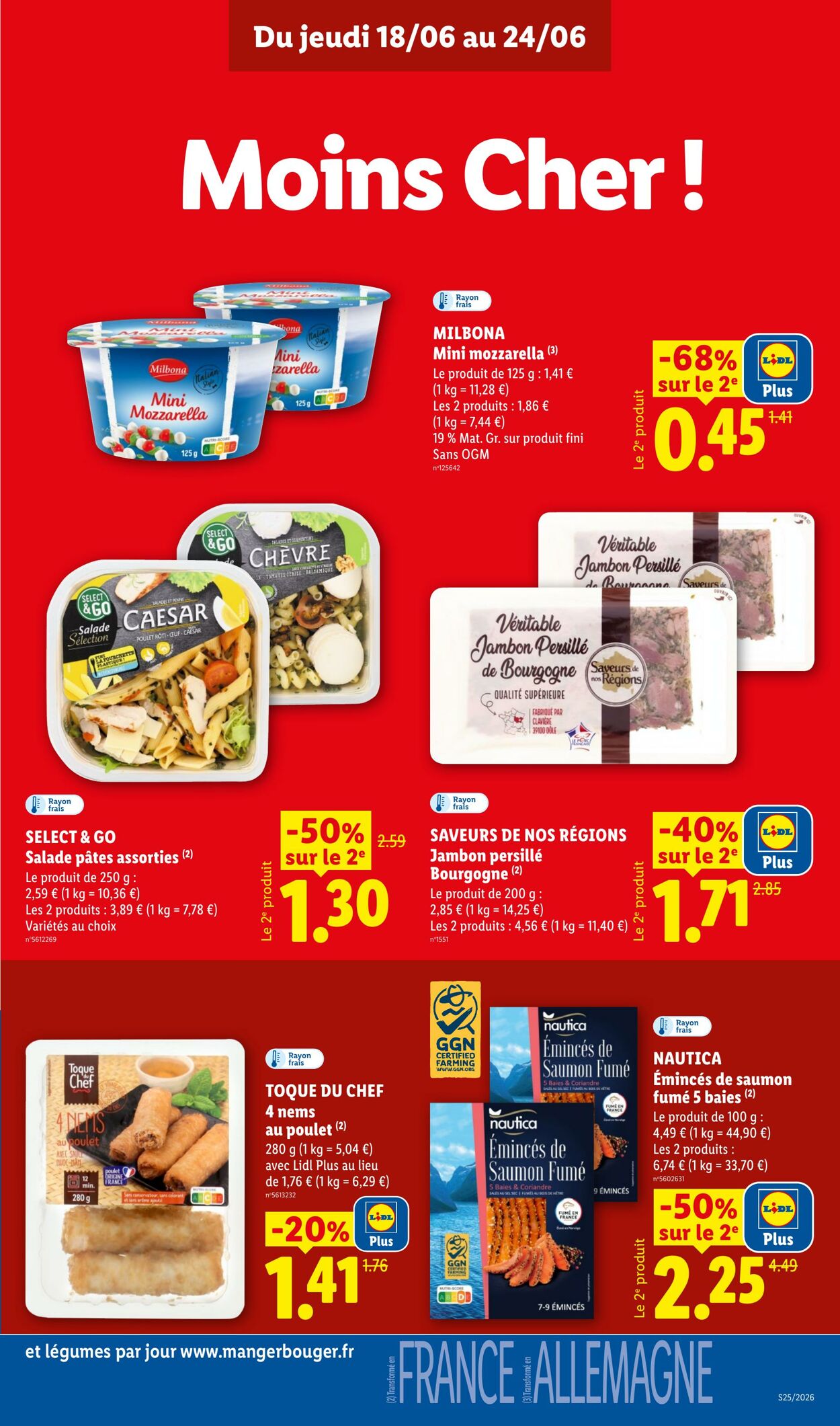 Catalogue Lidl 14.06.2026 - 24.06.2026