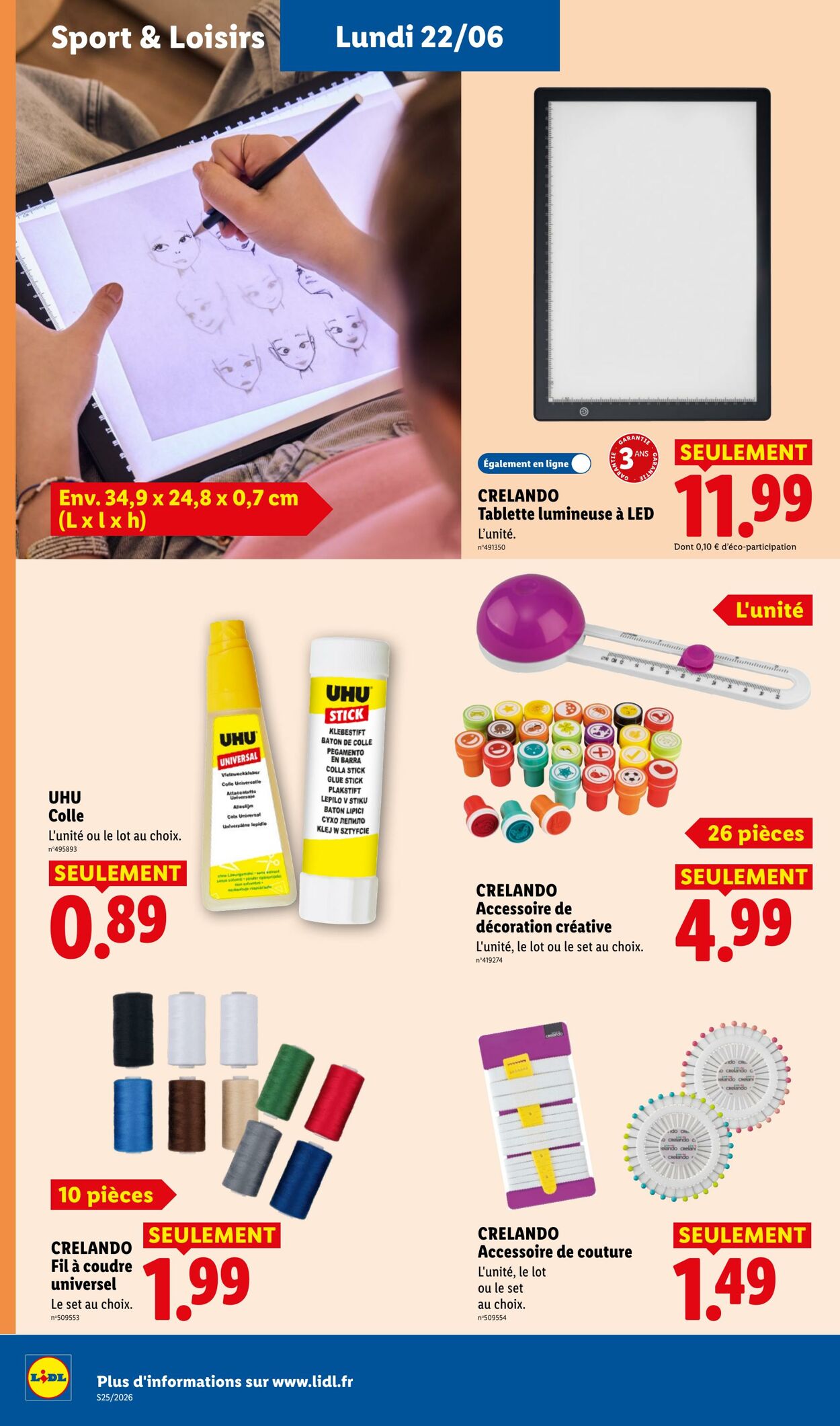 Catalogue Lidl 14.06.2026 - 24.06.2026