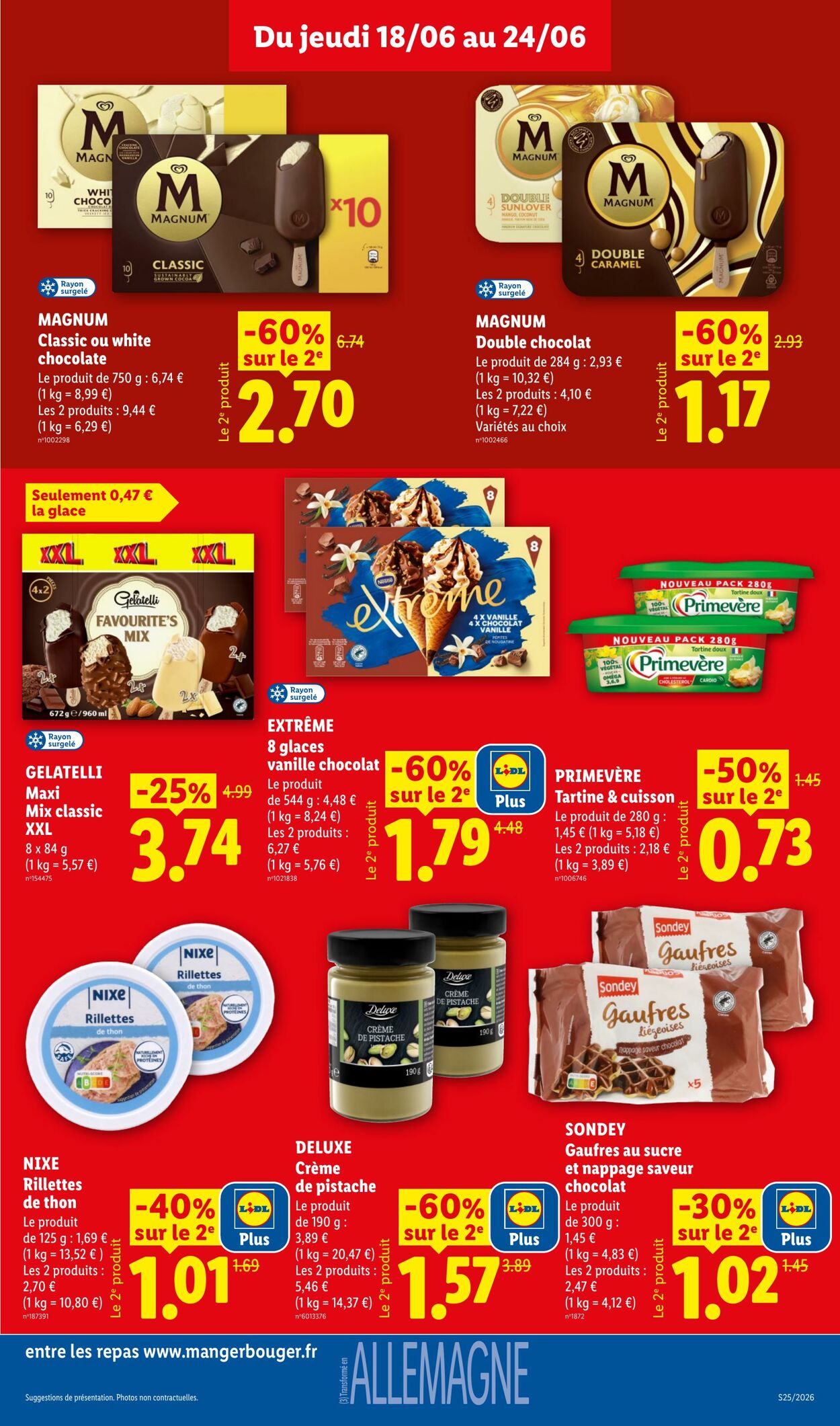 Catalogue Lidl 14.06.2026 - 24.06.2026