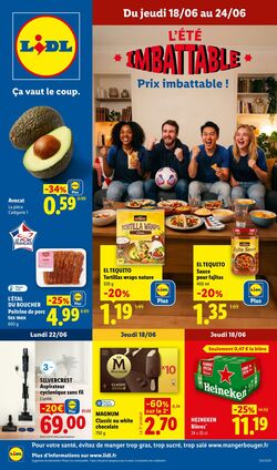 Catalogue Lidl 14.06.2026 - 24.06.2026