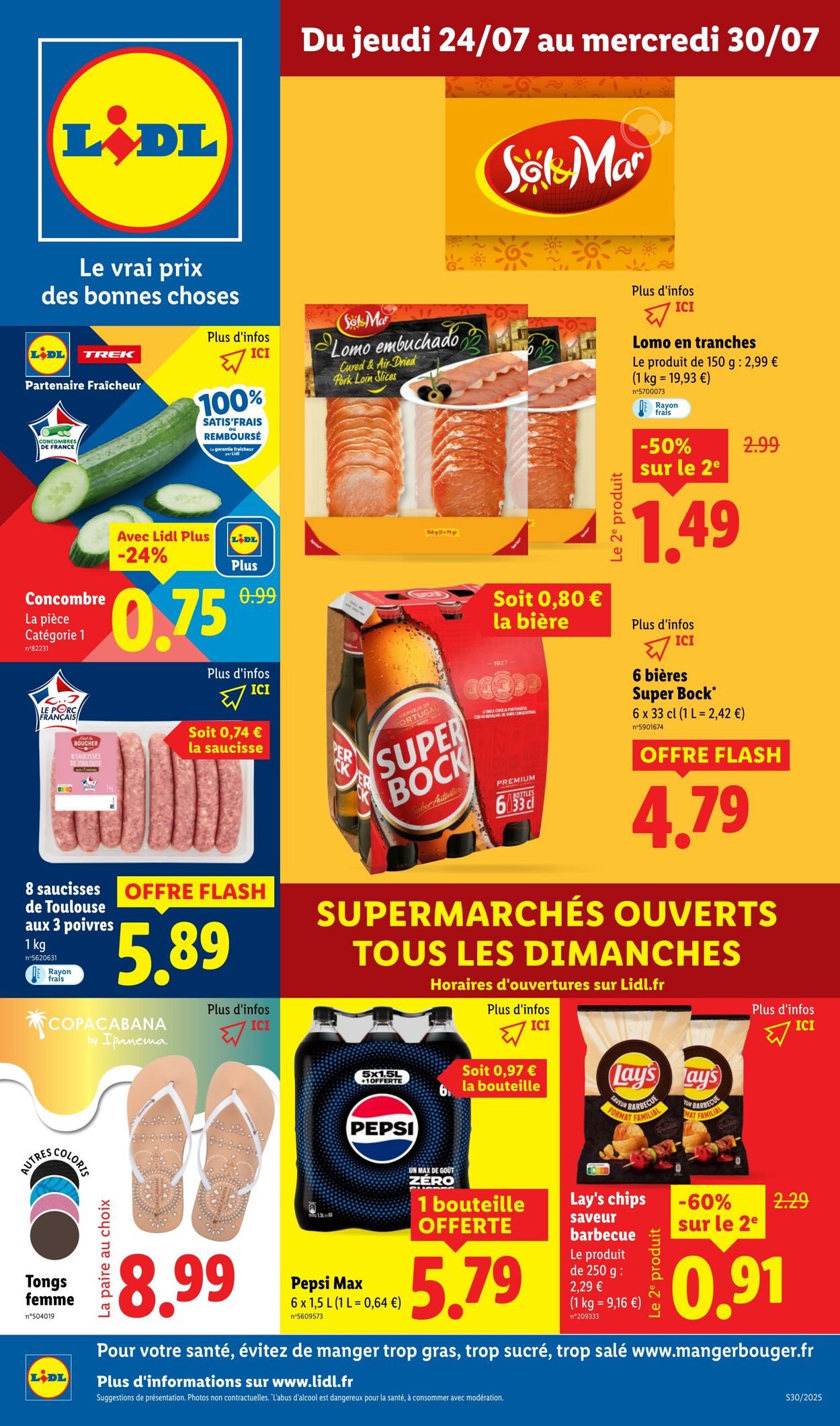 Catalogue Lidl 24.07.2025 - 30.07.2025