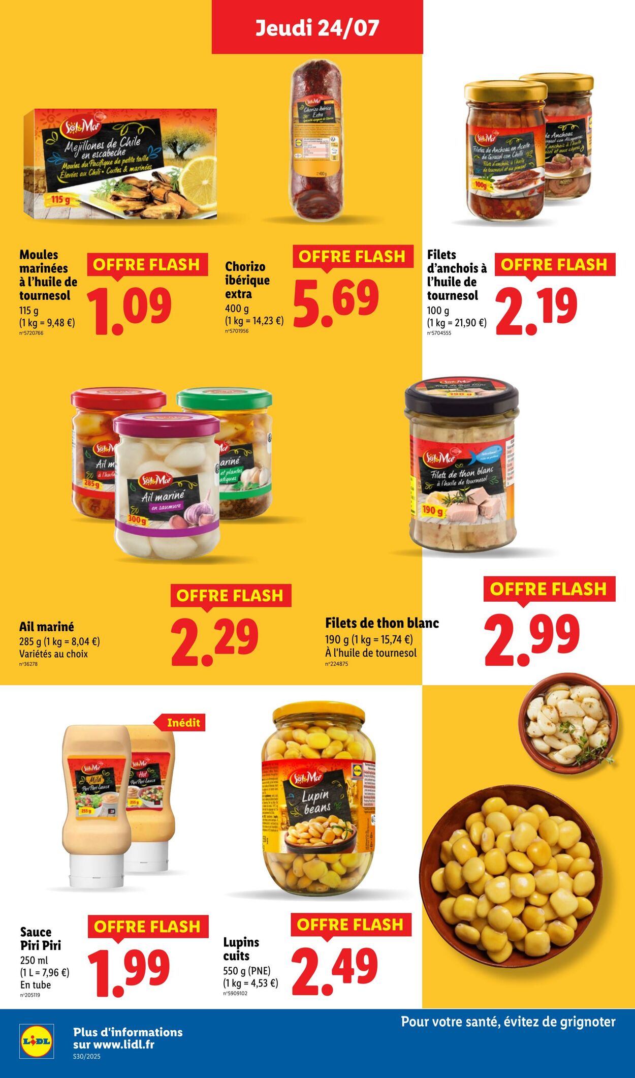 Catalogue Lidl 24.07.2025 - 30.07.2025
