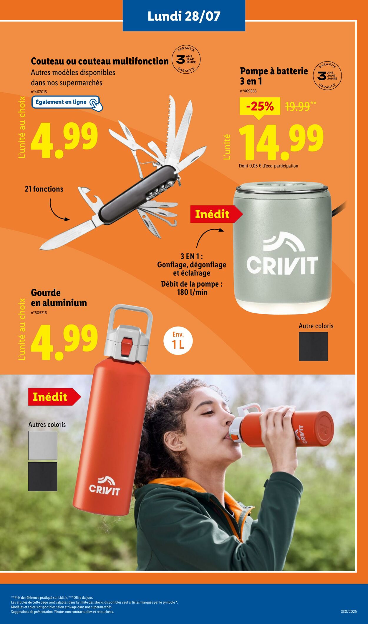 Catalogue Lidl 24.07.2025 - 30.07.2025