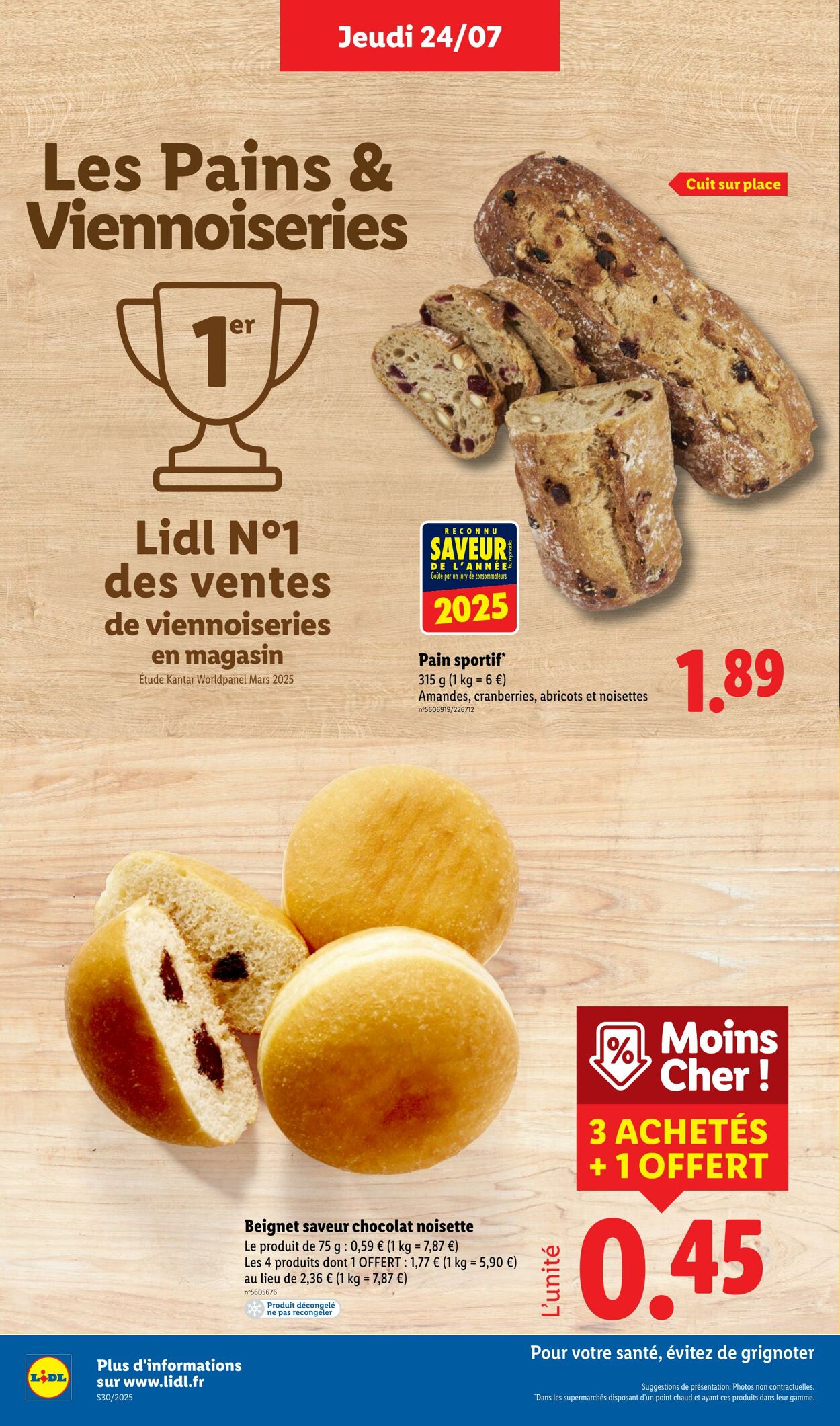 Catalogue Lidl 24.07.2025 - 30.07.2025