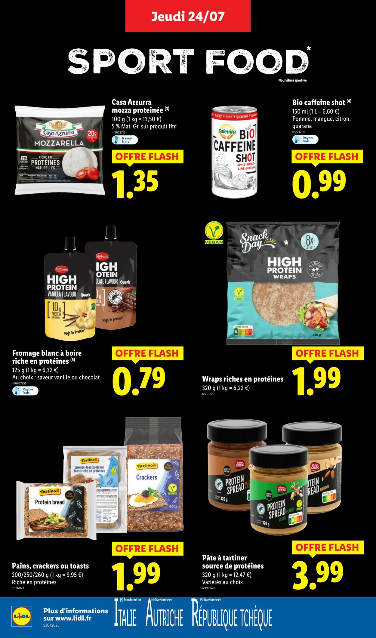 Catalogue Lidl 24.07.2025 - 30.07.2025