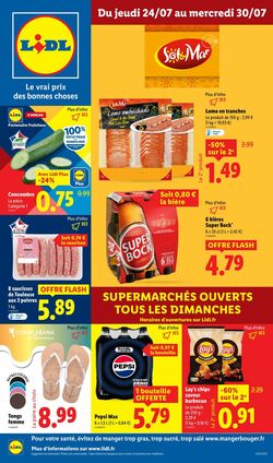 Catalogue Lidl 24.07.2025 - 30.07.2025