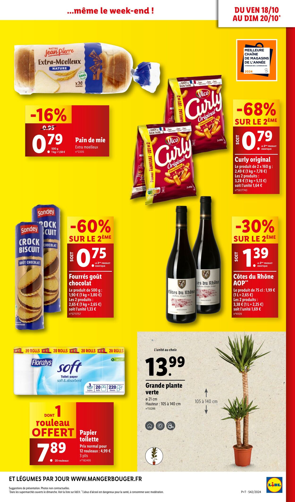 Catalogue Lidl 16.10.2024 - 22.10.2024