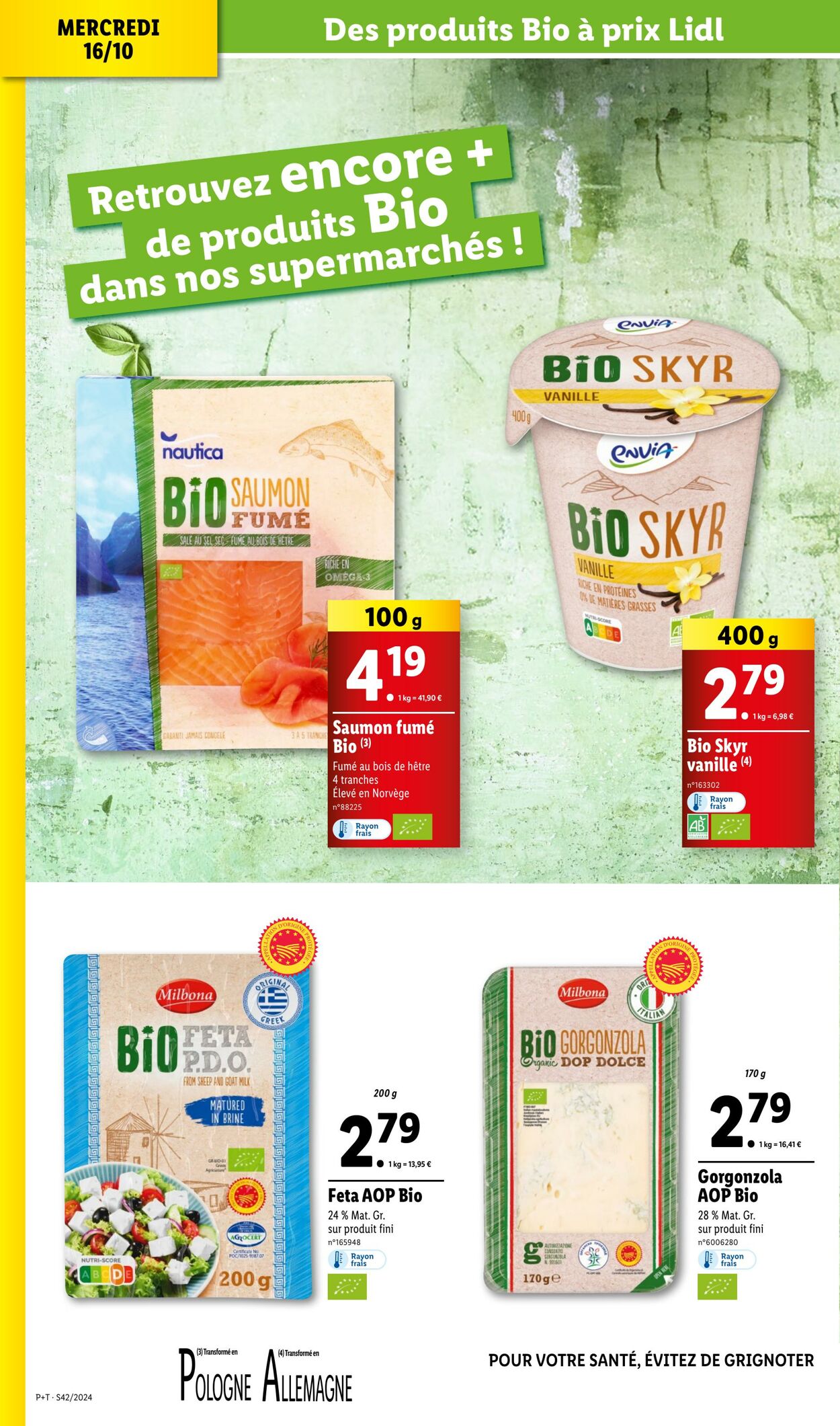 Catalogue Lidl 16.10.2024 - 22.10.2024