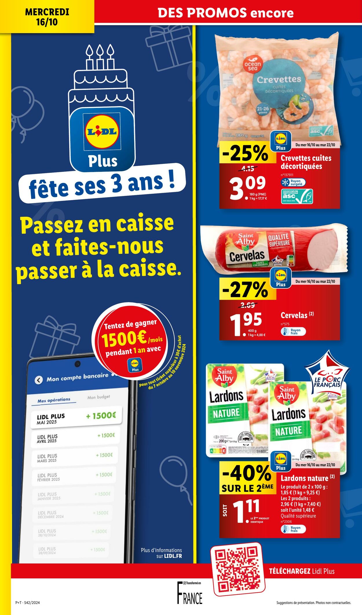 Catalogue Lidl 16.10.2024 - 22.10.2024