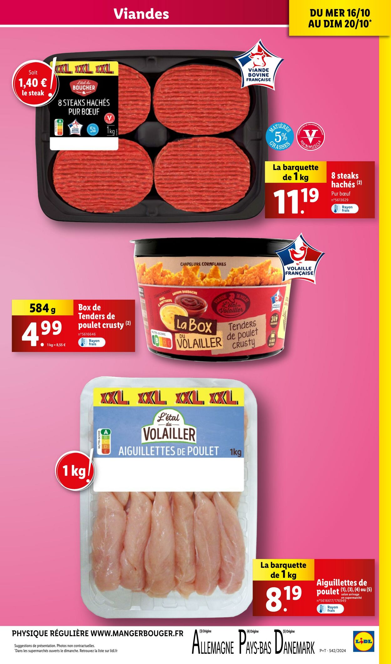 Catalogue Lidl 16.10.2024 - 22.10.2024