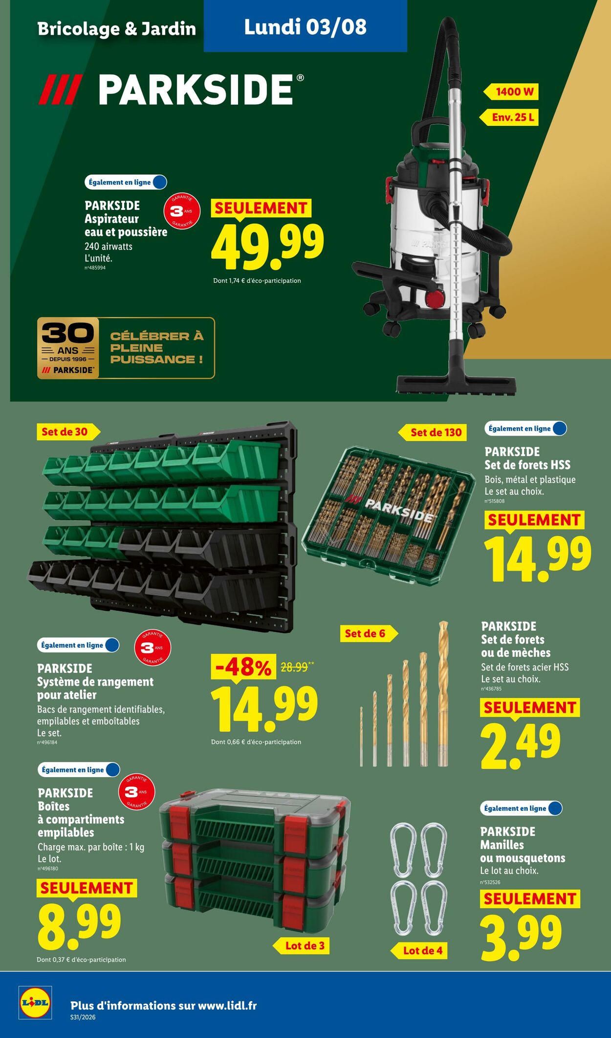 Catalogue Lidl 26.07.2026 - 05.08.2026