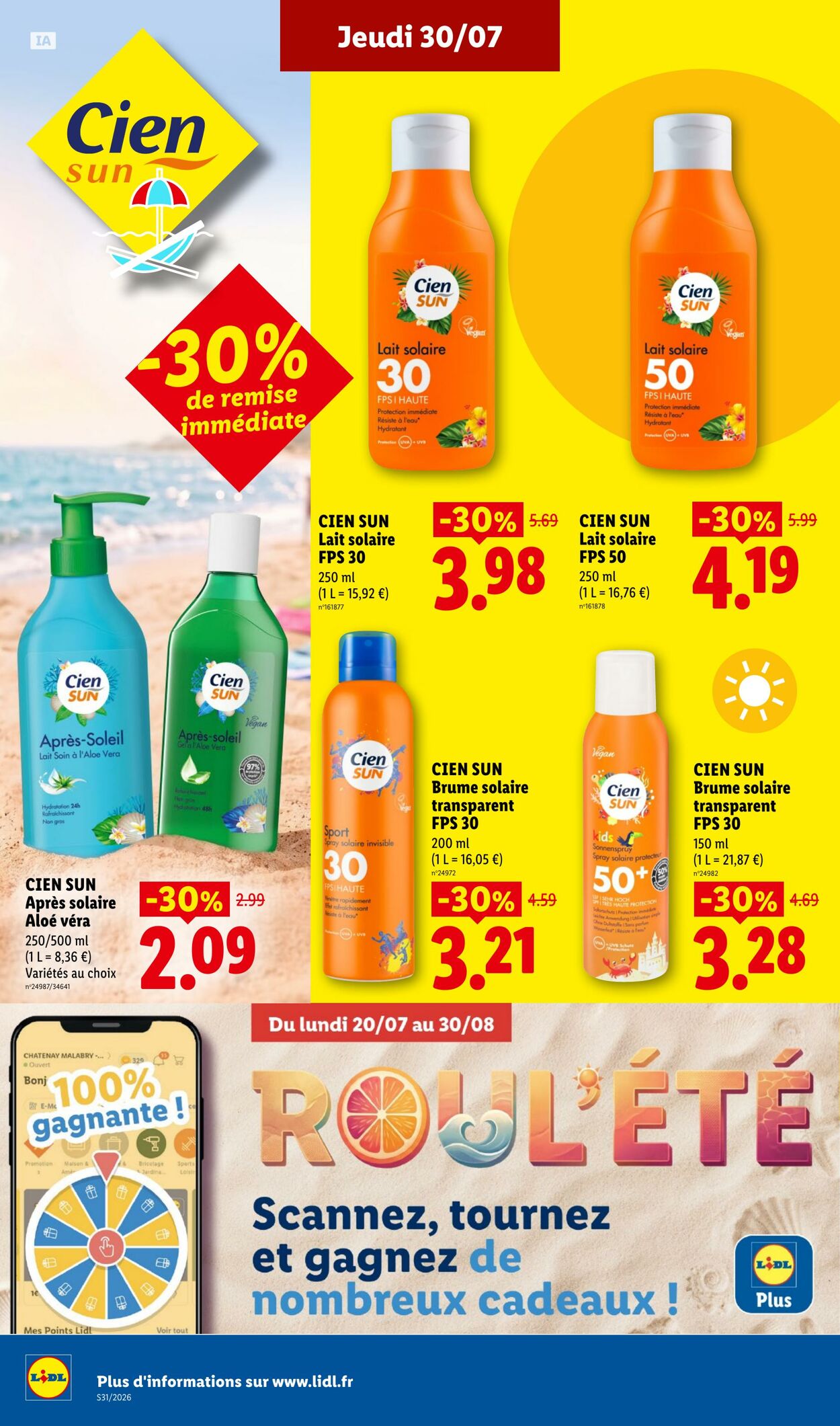 Catalogue Lidl 26.07.2026 - 05.08.2026
