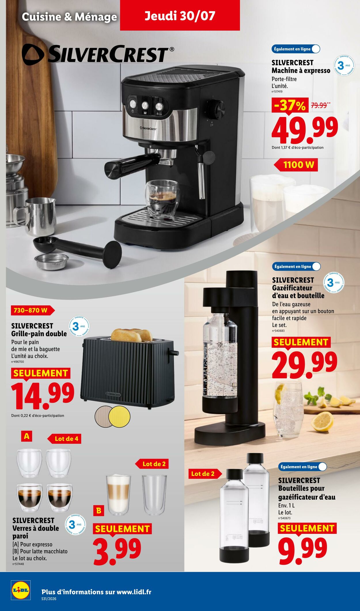 Catalogue Lidl 26.07.2026 - 05.08.2026