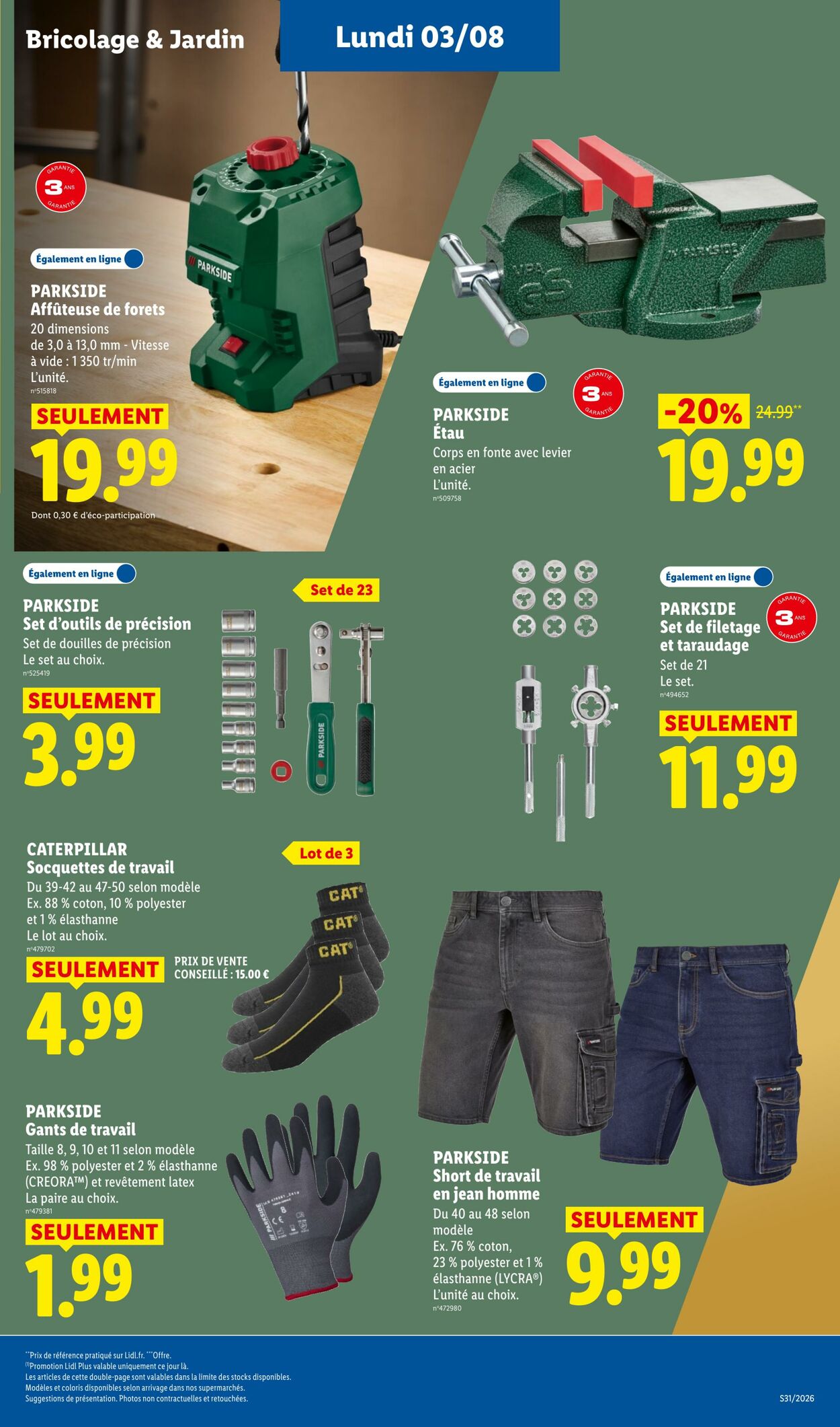 Catalogue Lidl 26.07.2026 - 05.08.2026