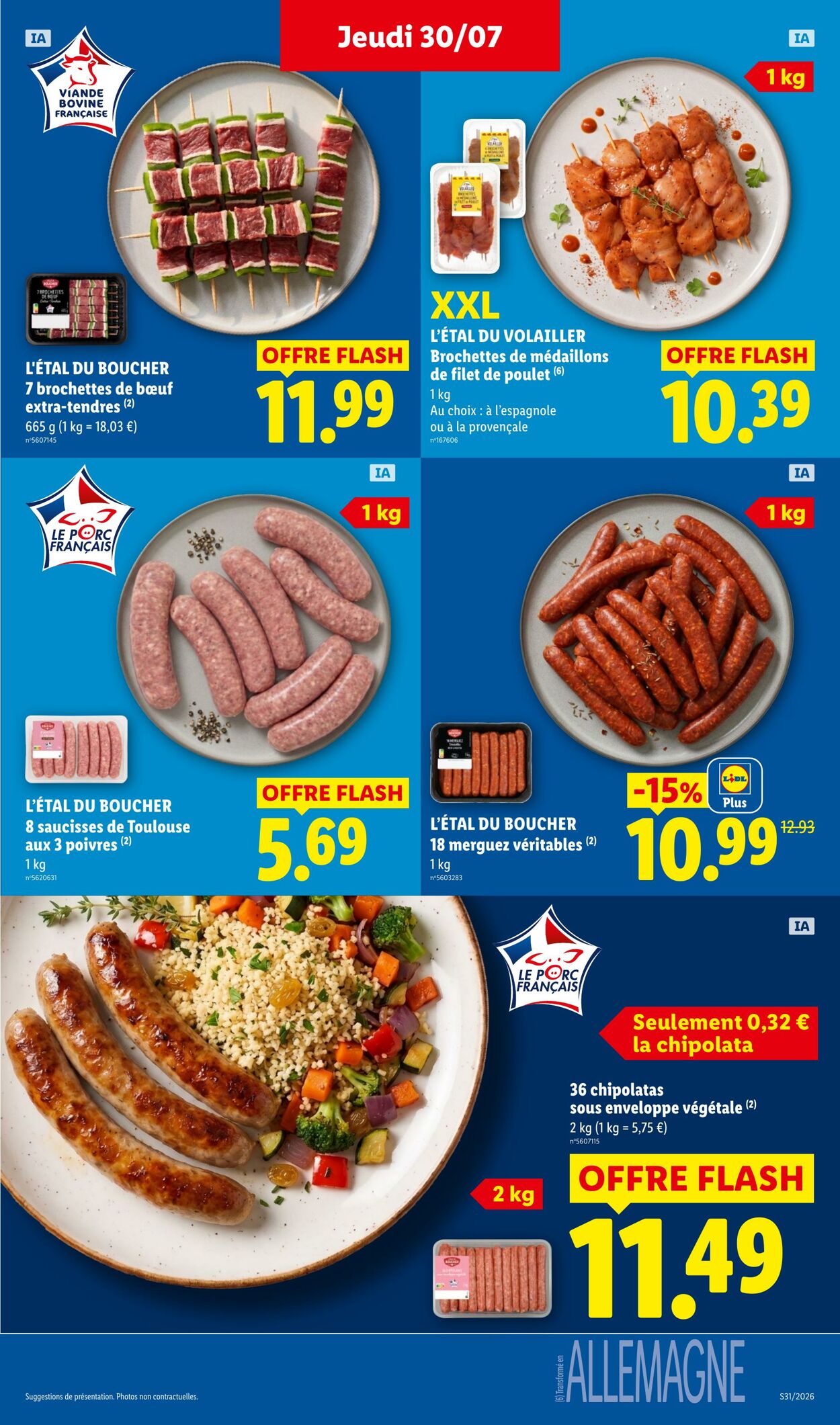 Catalogue Lidl 26.07.2026 - 05.08.2026