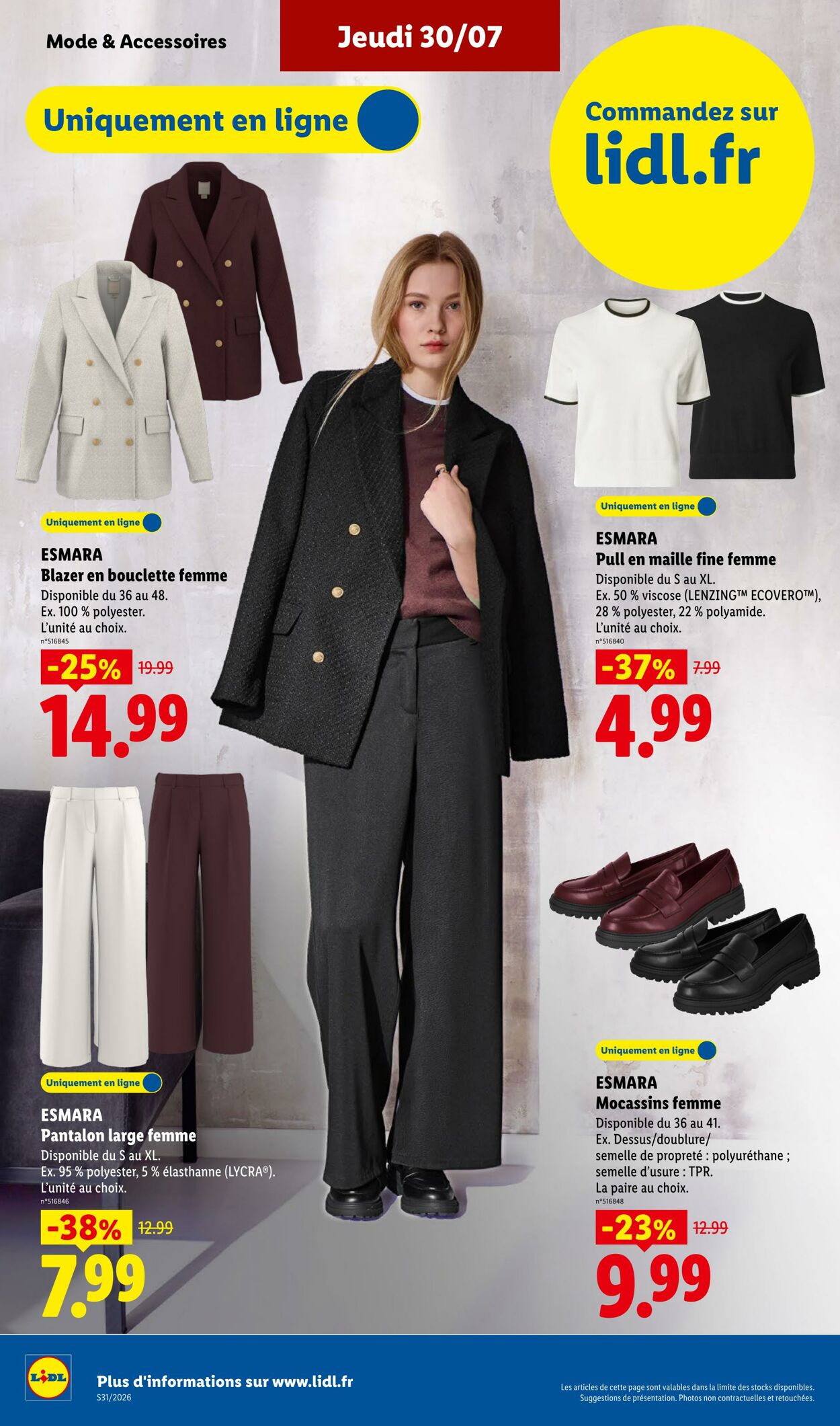 Catalogue Lidl 26.07.2026 - 05.08.2026