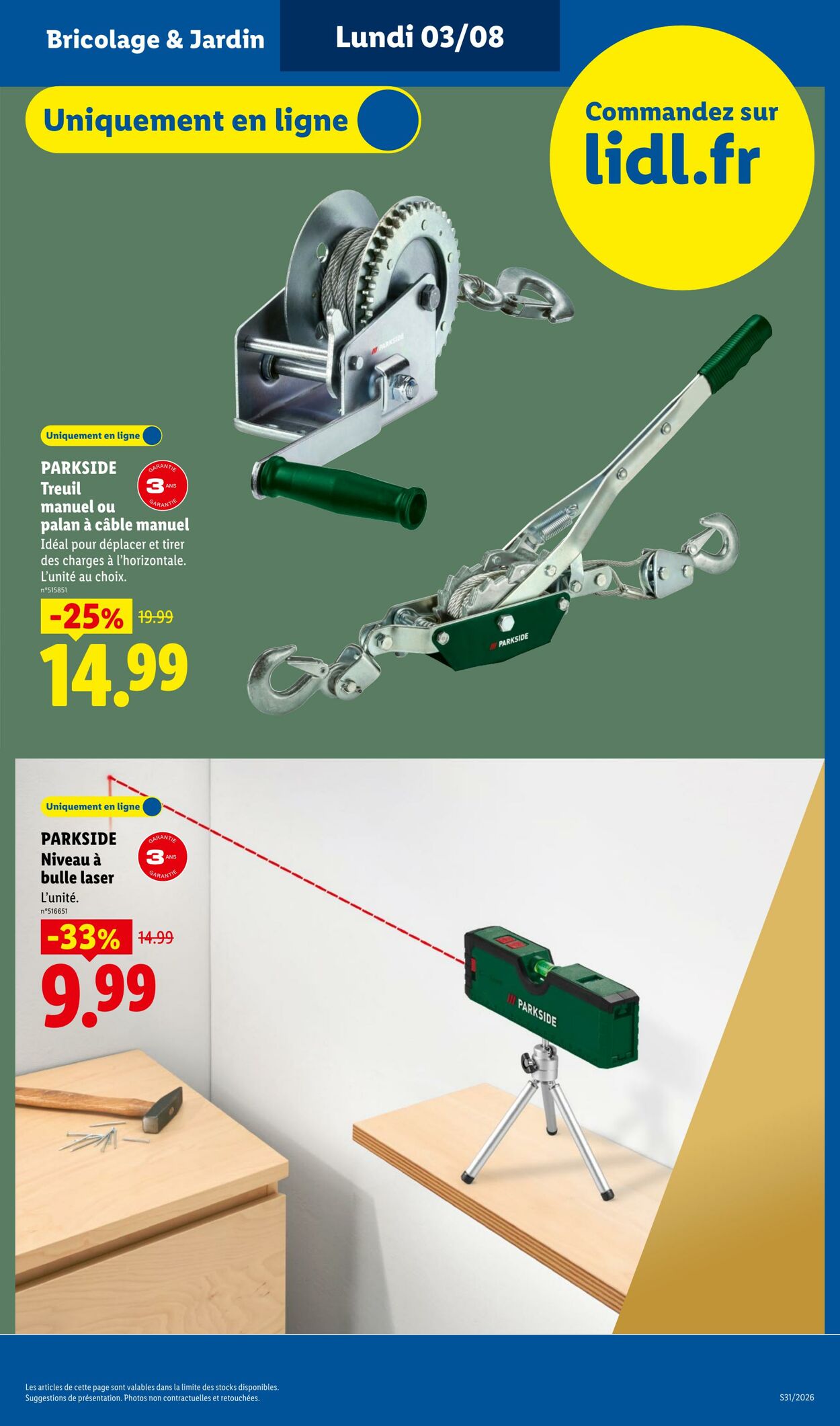 Catalogue Lidl 26.07.2026 - 05.08.2026