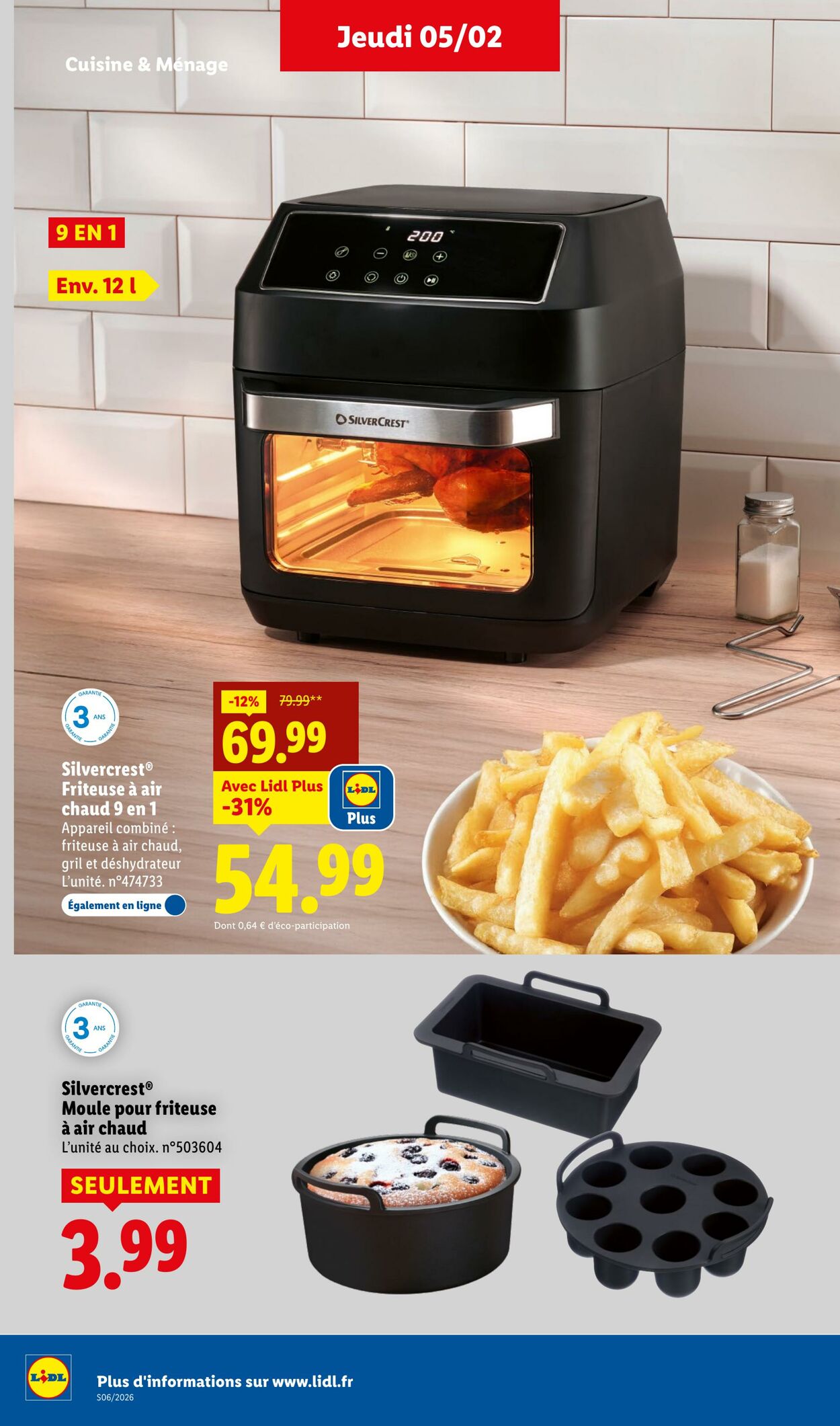 Catalogue Lidl 01.02.2026 - 11.02.2026
