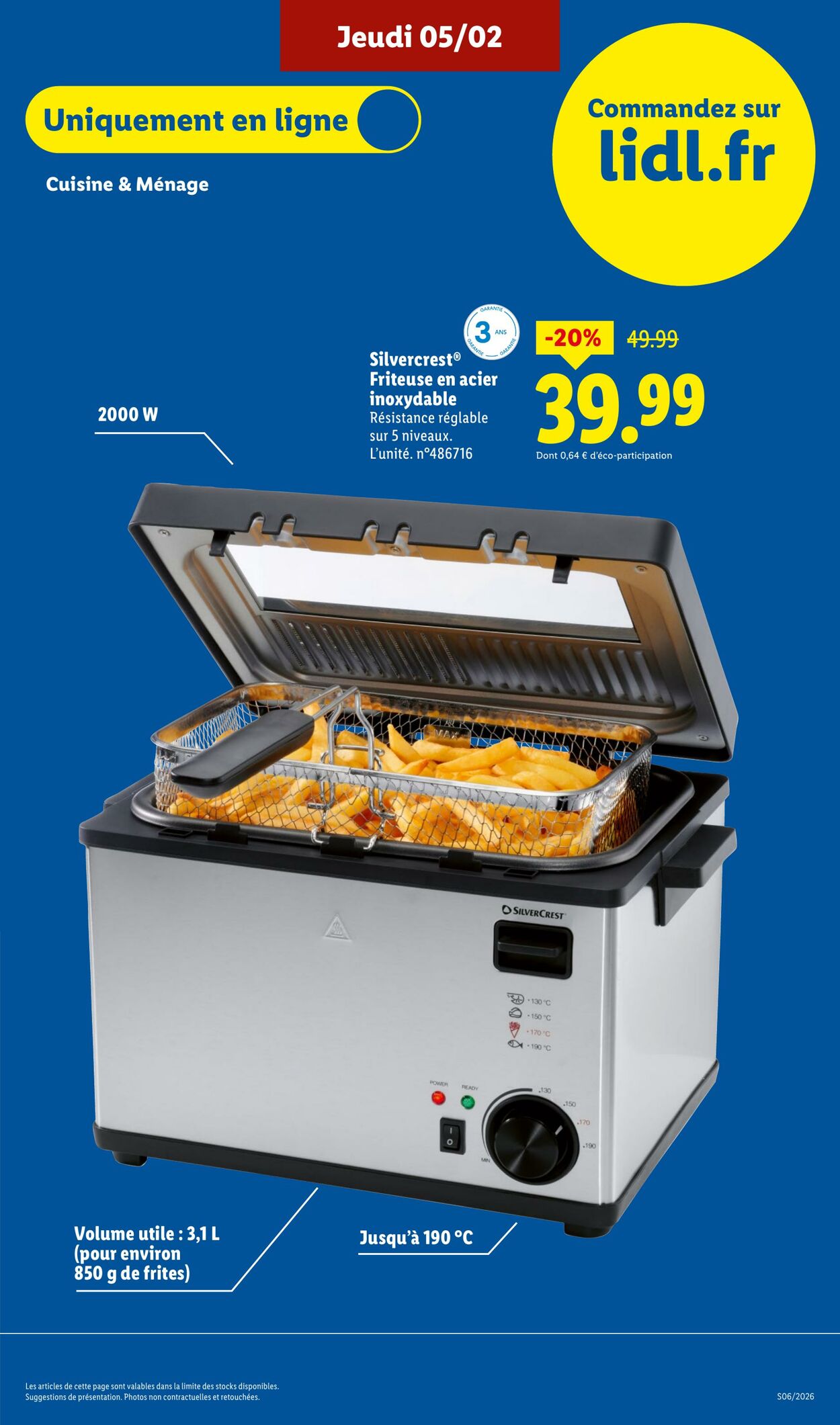 Catalogue Lidl 01.02.2026 - 11.02.2026