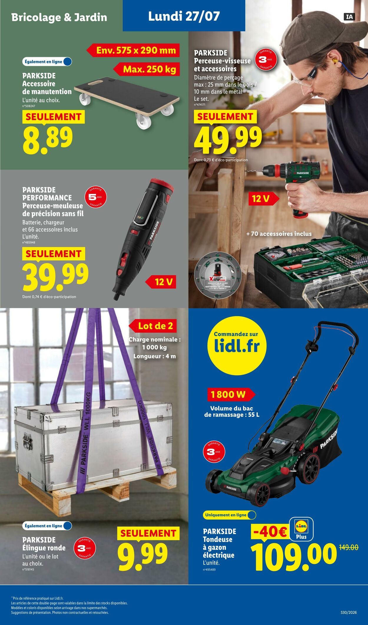 Catalogue Lidl 19.07.2026 - 29.07.2026