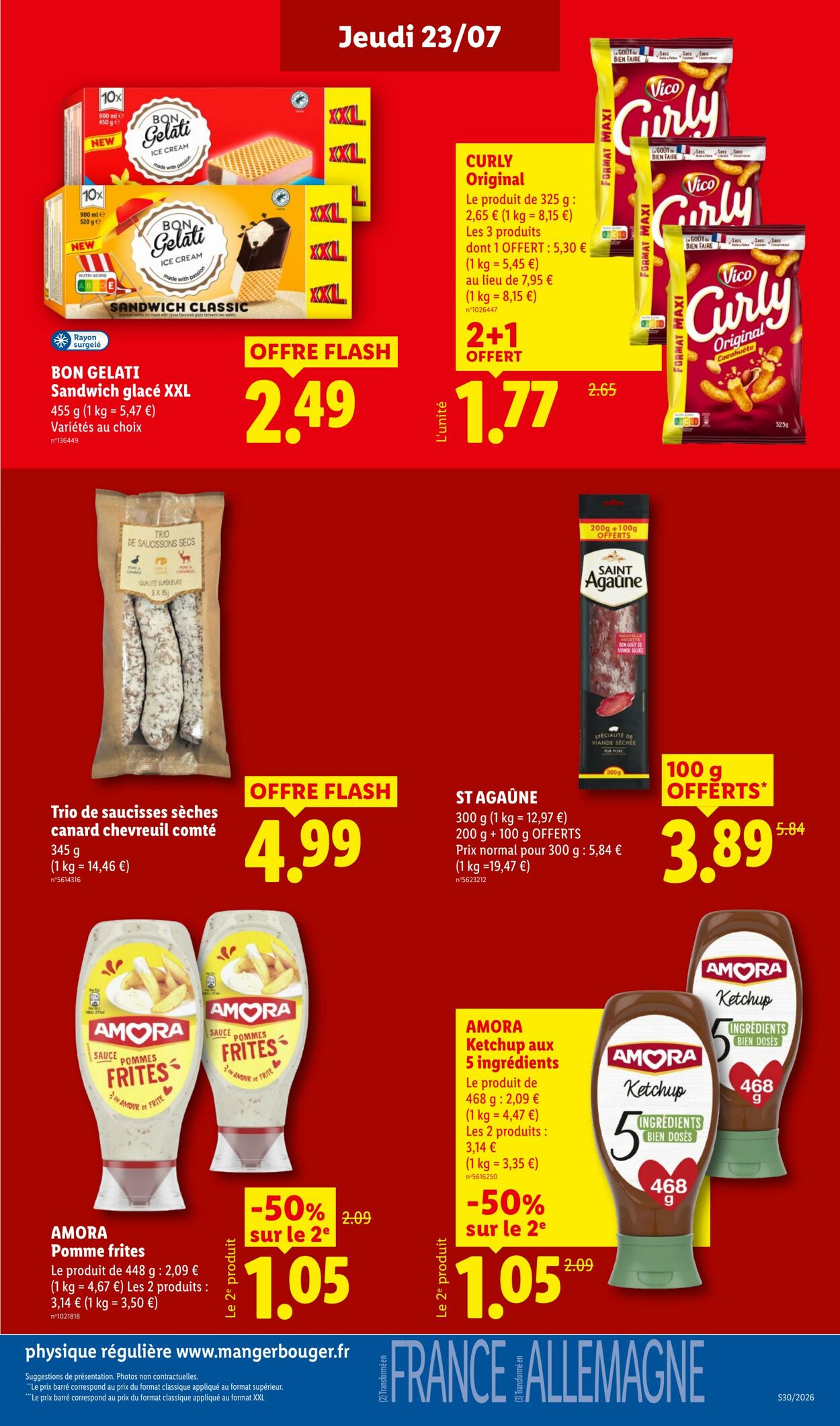Catalogue Lidl 19.07.2026 - 29.07.2026