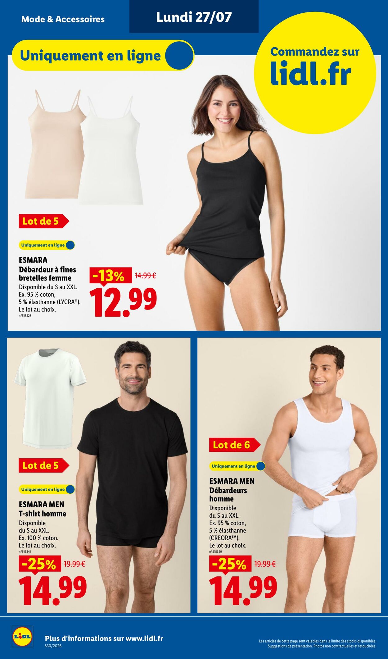 Catalogue Lidl 19.07.2026 - 29.07.2026