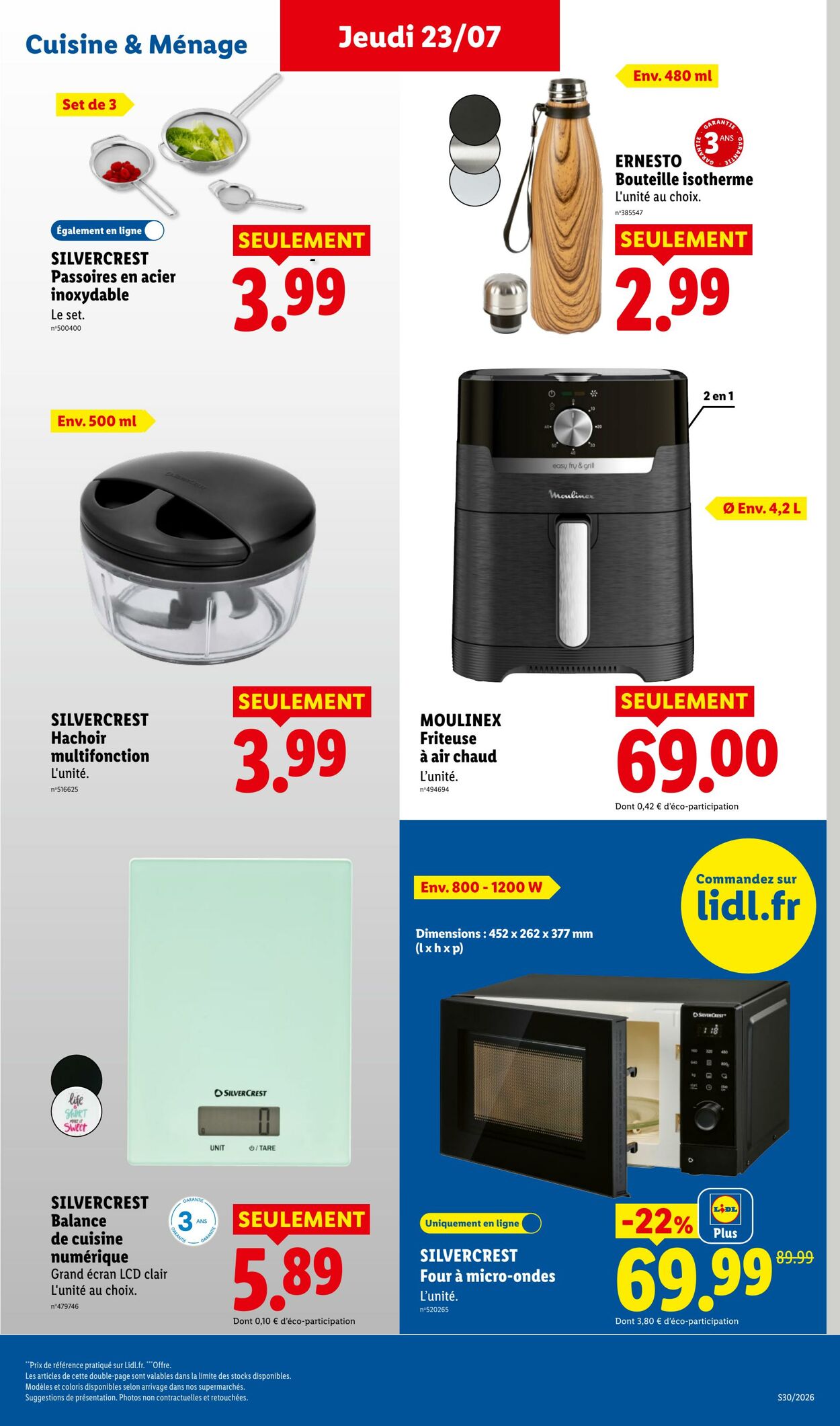 Catalogue Lidl 19.07.2026 - 29.07.2026