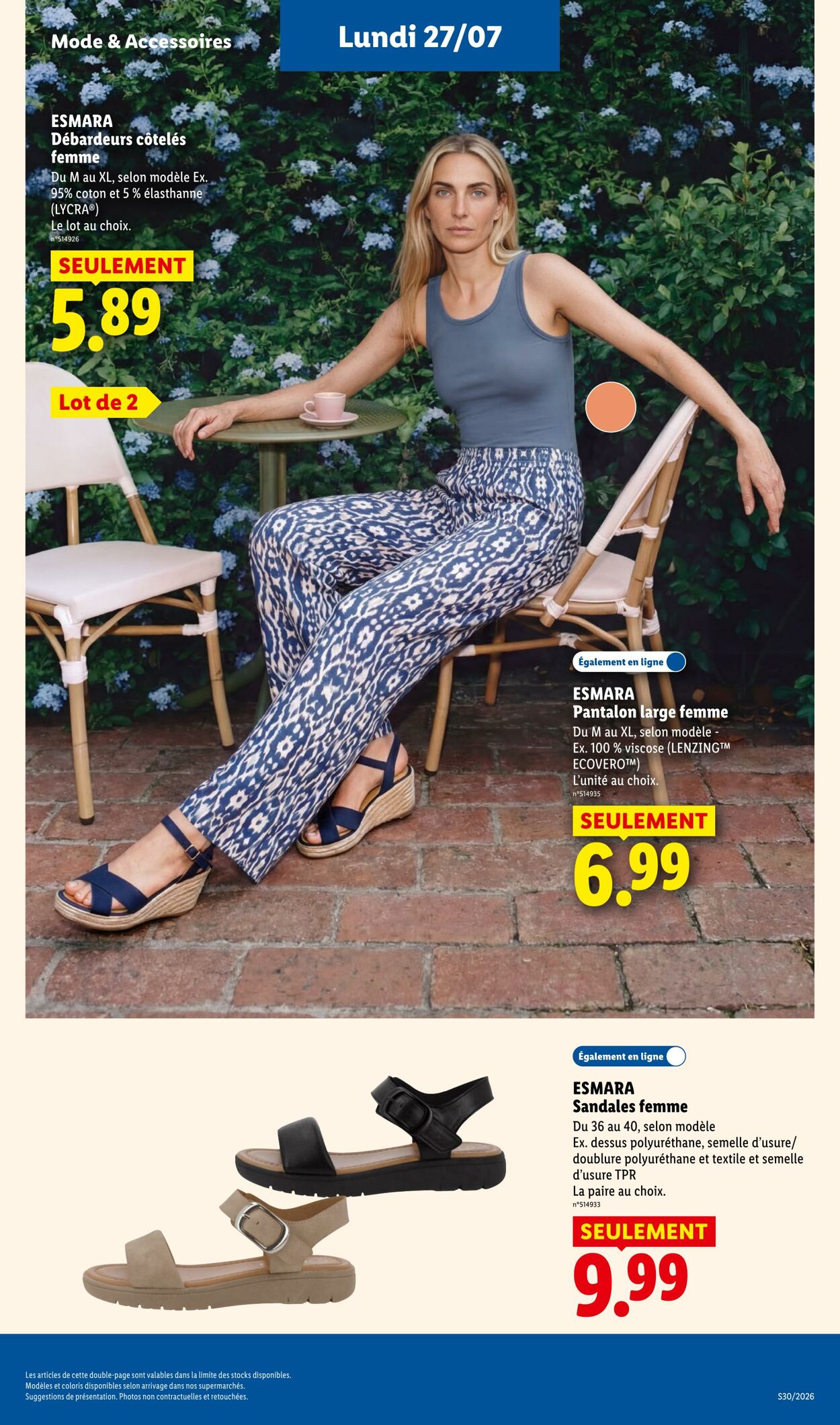 Catalogue Lidl 19.07.2026 - 29.07.2026