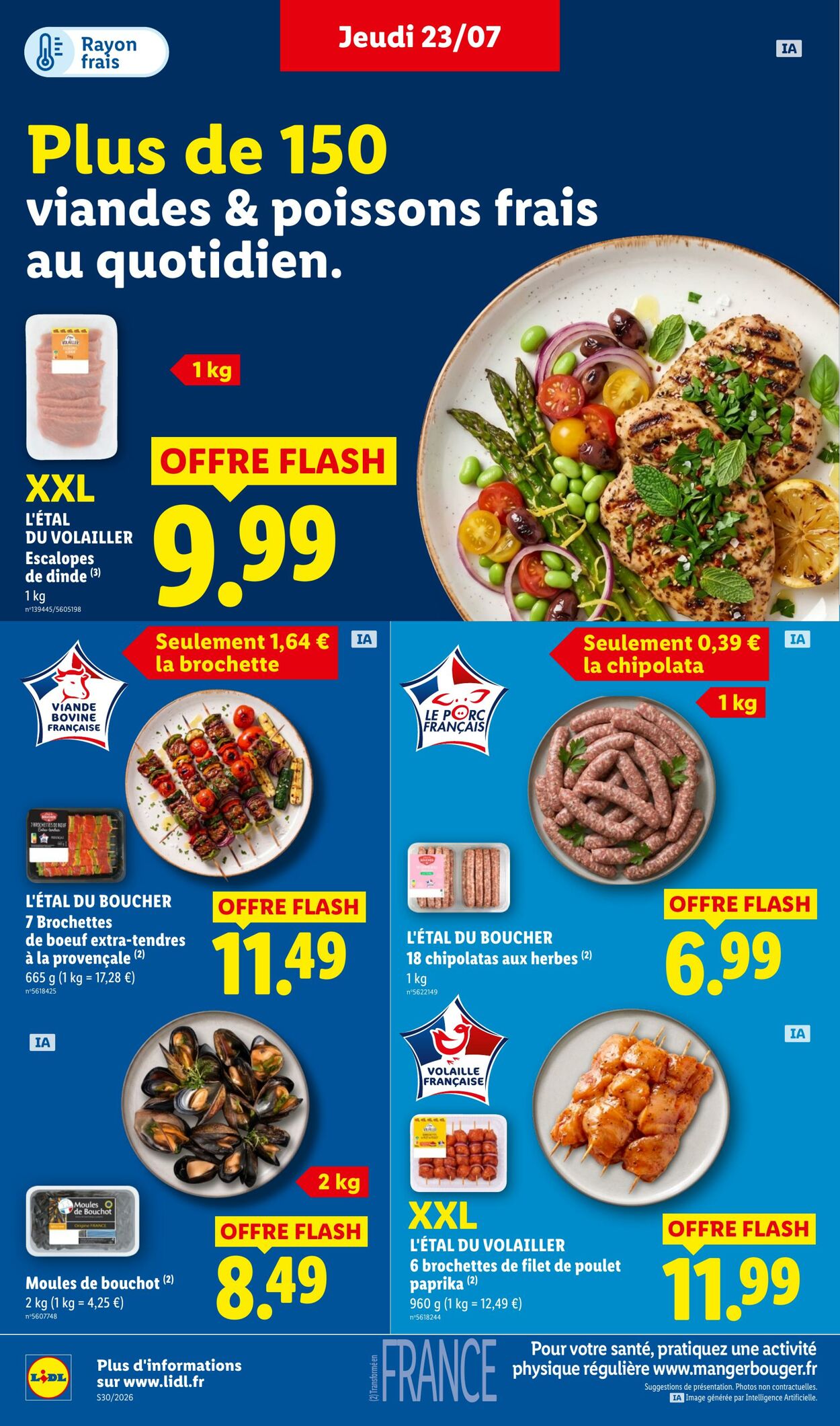 Catalogue Lidl 19.07.2026 - 29.07.2026